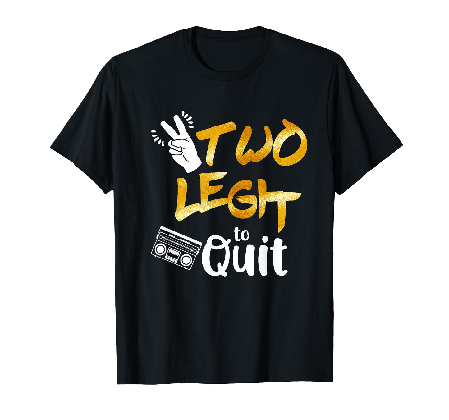 2Nd Birthday Hip Hop Theme Two Legit T-Shirt - Aesthetic Graphic Men Women - T-Shirt, Sweatshirt, Hoodie