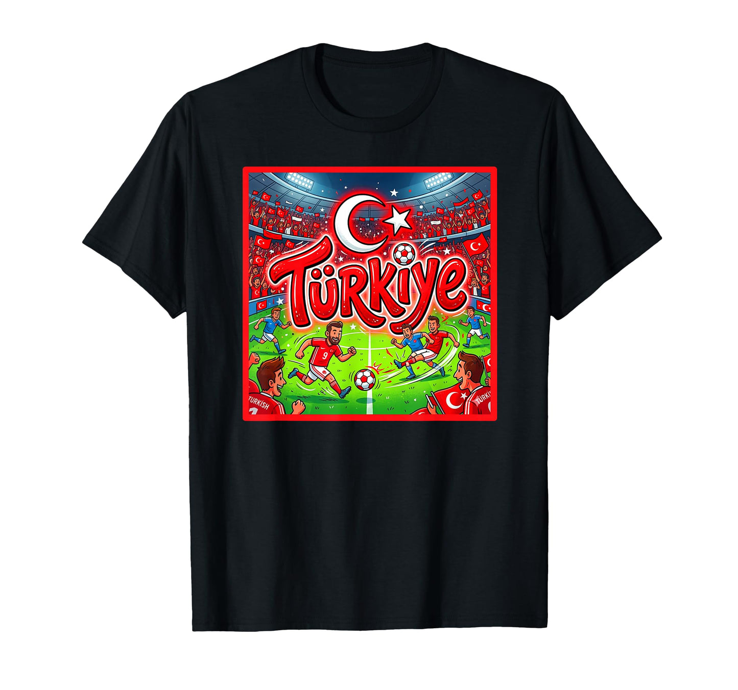 Turkiye Soccer Fan T-Shirt - Aesthetic Graphic Men Women - T-Shirt, Sweatshirt, Hoodie