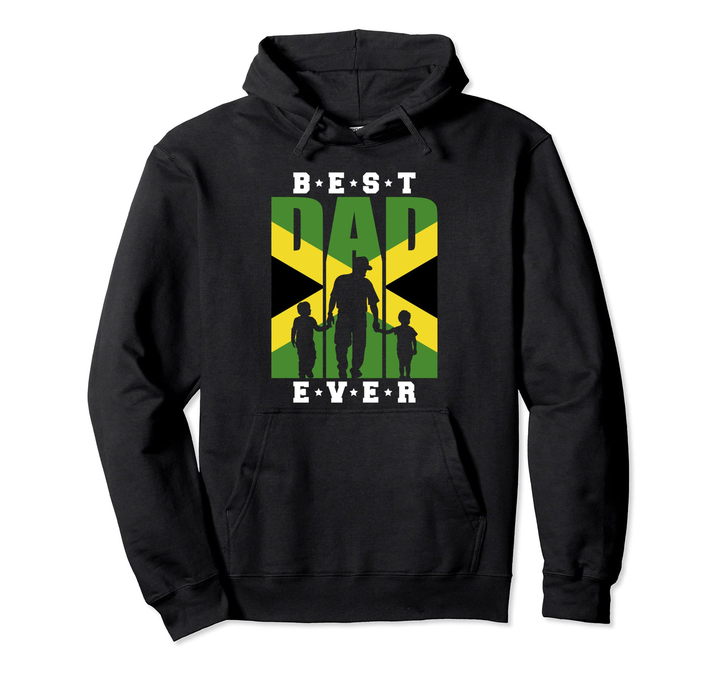Jamaican Dad 2 Sons Fathers Day Jamaica Hoodie - Streetwear Style Unisex - T-Shirt, Sweatshirt, Hoodie