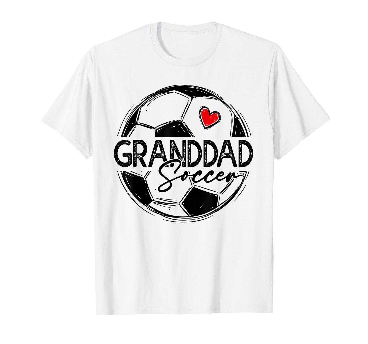 Soccer Granddad Soccer Player Family T-Shirt - Graphic Print Unisex - T-Shirt, Sweatshirt, Hoodie