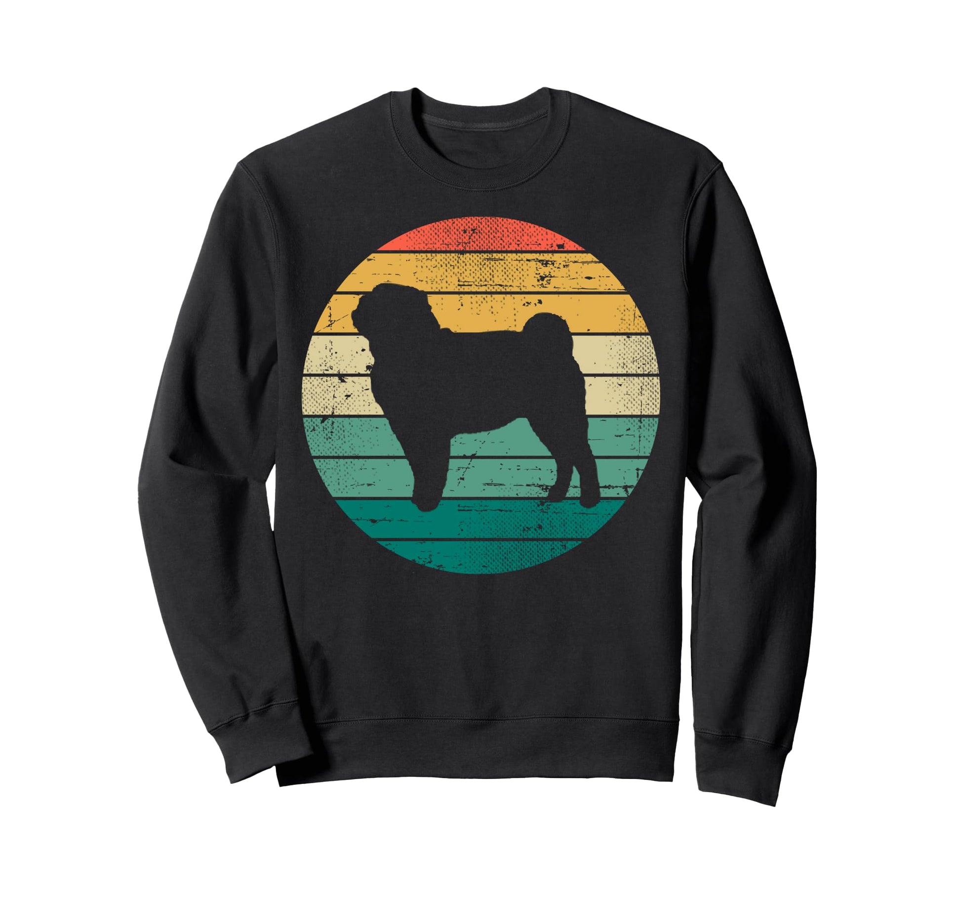 Pug Lovers Pet All Dogs Pug Dad Pug Sweatshirt - Graphic Print for Adults - T-Shirt, Sweatshirt, Hoodie