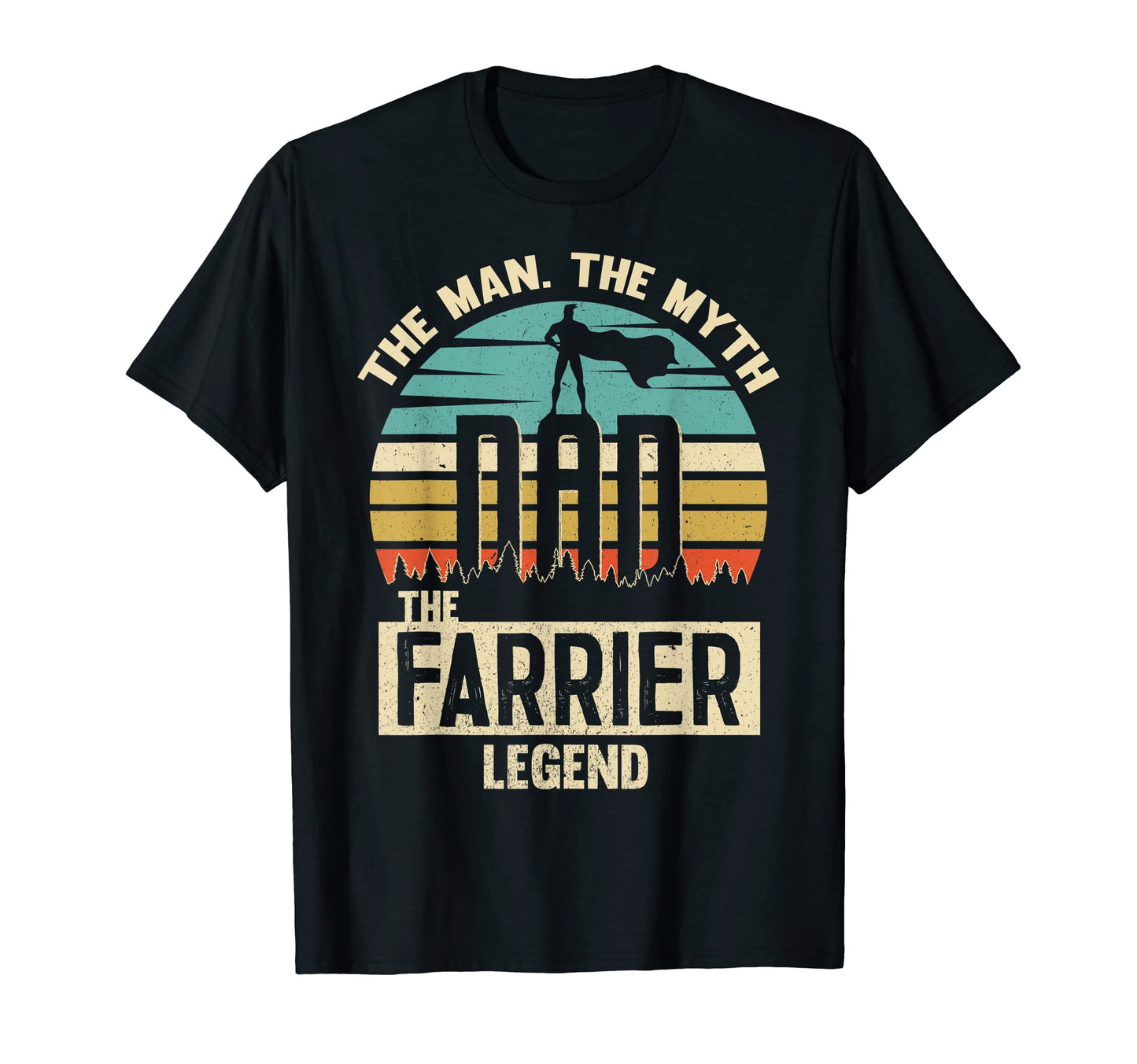 Myth Legend Dad Farrier T-Shirt - Minimalist Print Unisex - T-Shirt, Sweatshirt, Hoodie