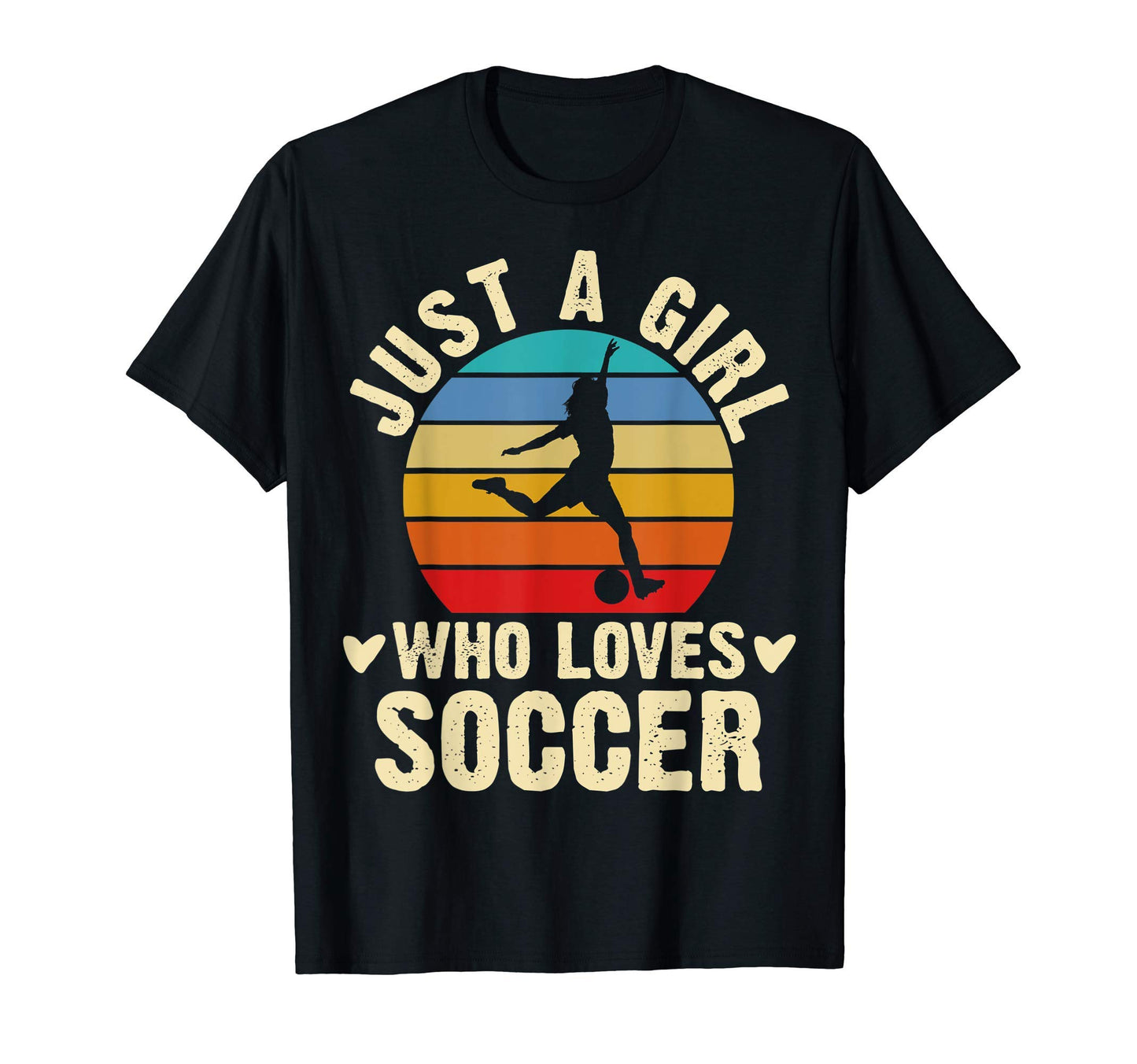 Just Who Loves Soccer Theme Gift T-Shirt - Minimalist Print Unisex - T-Shirt, Sweatshirt, Hoodie