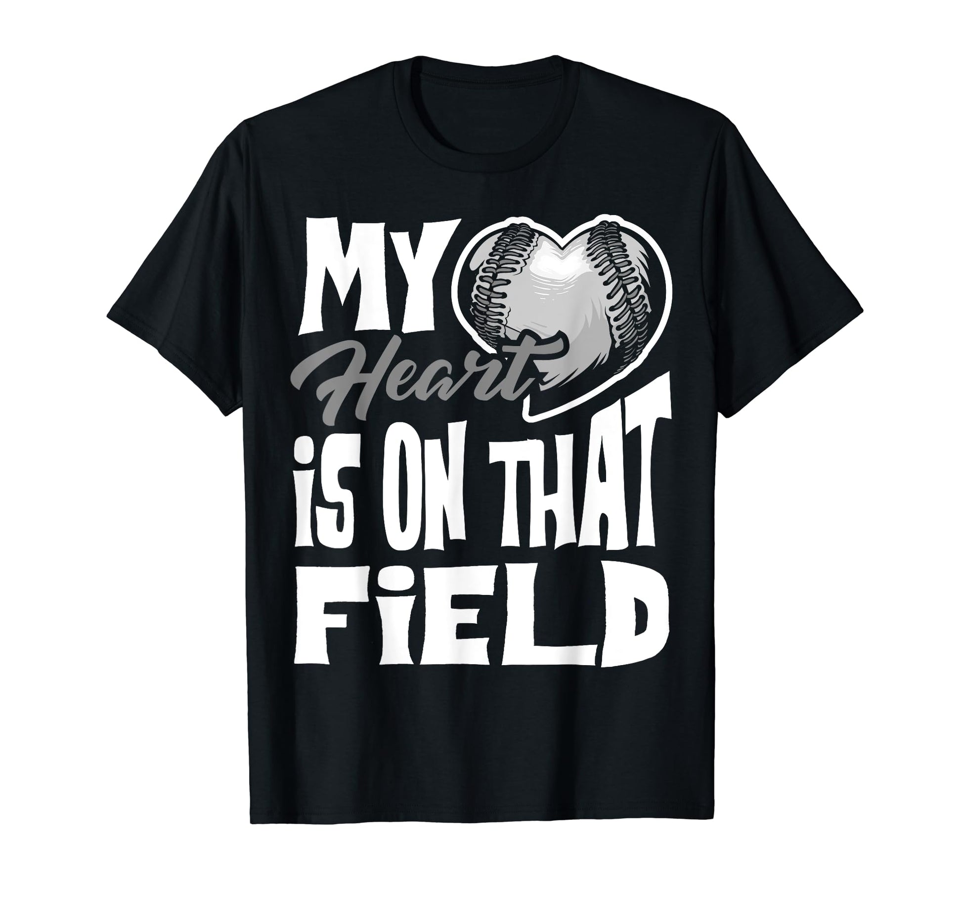 Funny My Heart Is That Field Gift T-Shirt - Casual Everyday Wear Unisex - T-Shirt, Sweatshirt, Hoodie