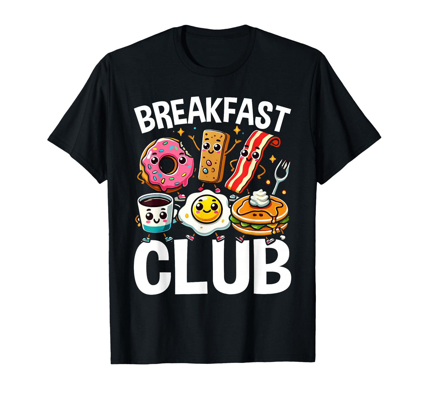 Breakfast Club Kawaii Bfast Club Parody T-Shirt - Graphic Print Men Women - T-Shirt, Sweatshirt, Hoodie