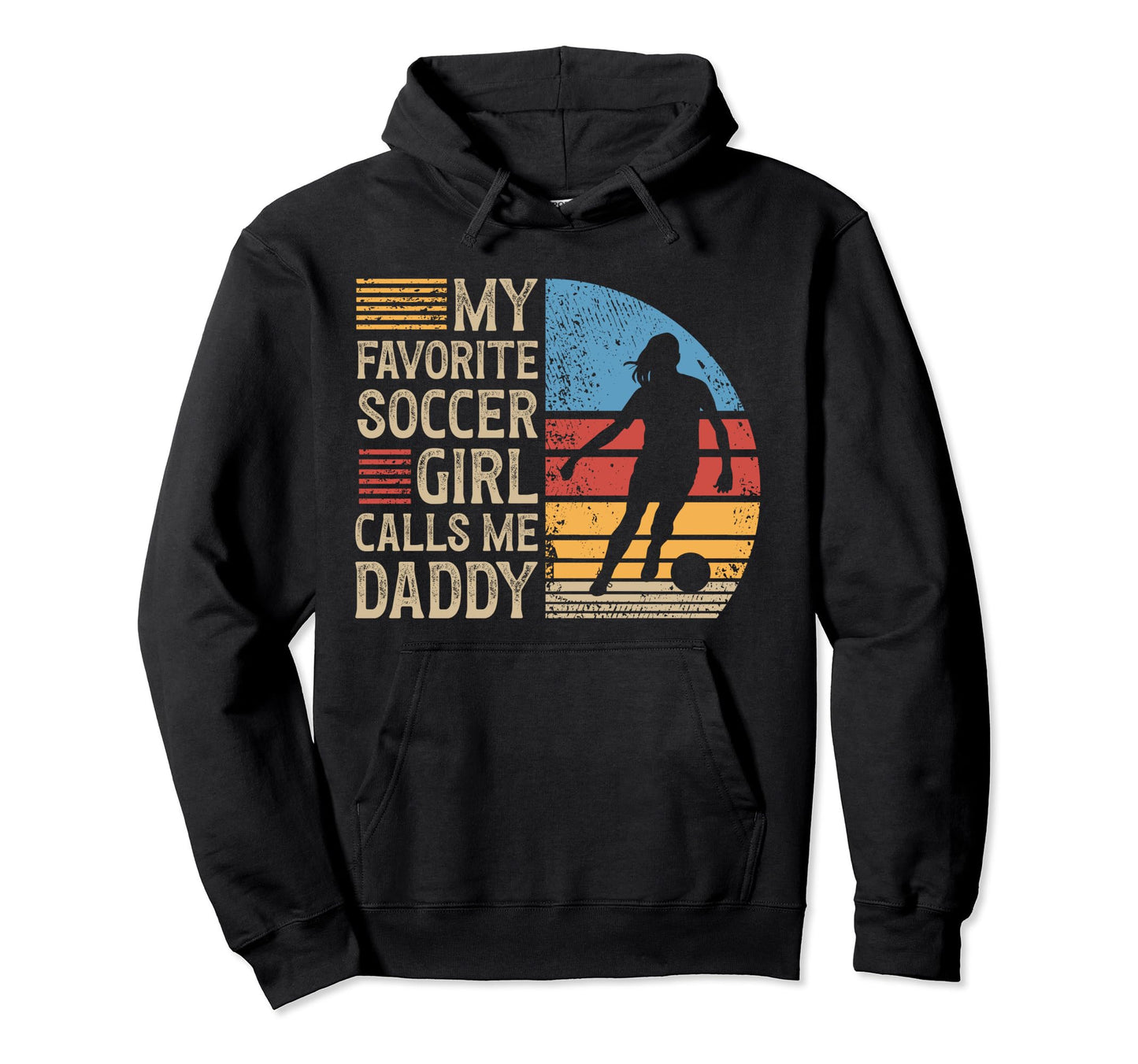 Soccer Soccer Dad Soccer Player Father Hoodie - Trendy Graphic for Adults - T-Shirt, Sweatshirt, Hoodie