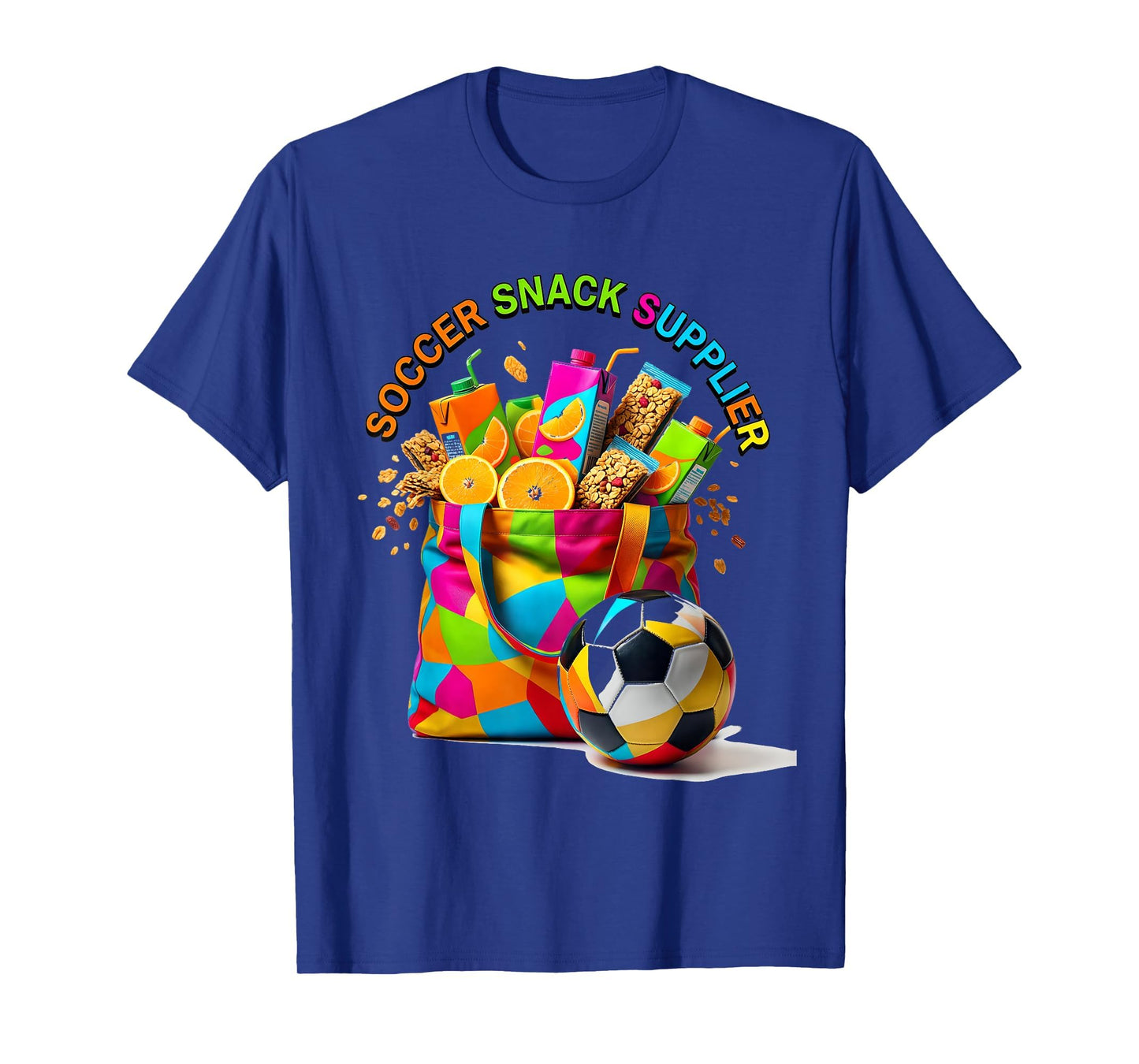 Soccer Snack Supplier Funny Soccer Mom T-Shirt - Trendy Graphic for Adults - T-Shirt, Sweatshirt, Hoodie