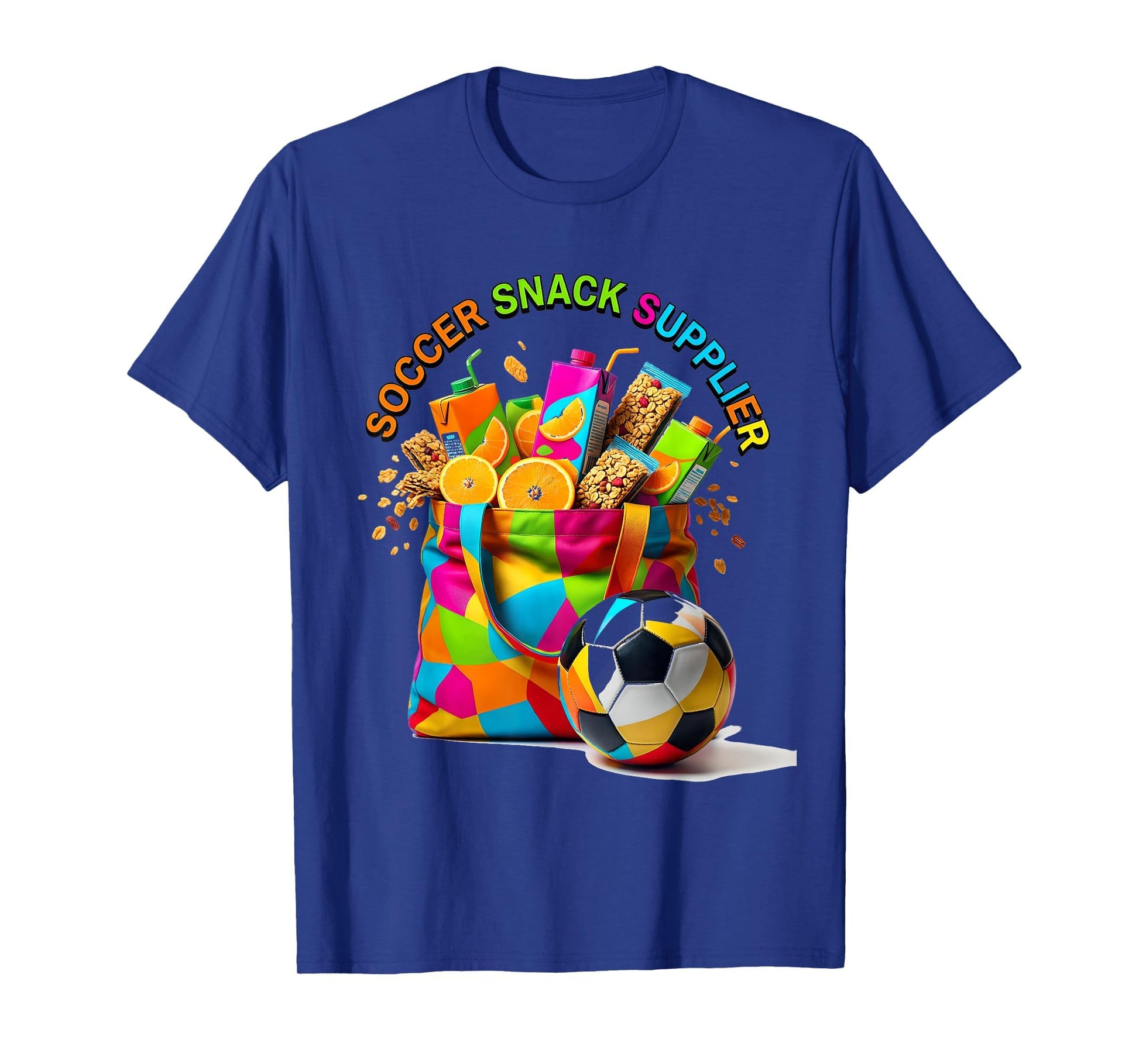 Soccer Snack Supplier Funny Soccer Mom T-Shirt - Trendy Graphic for Adults - T-Shirt, Sweatshirt, Hoodie