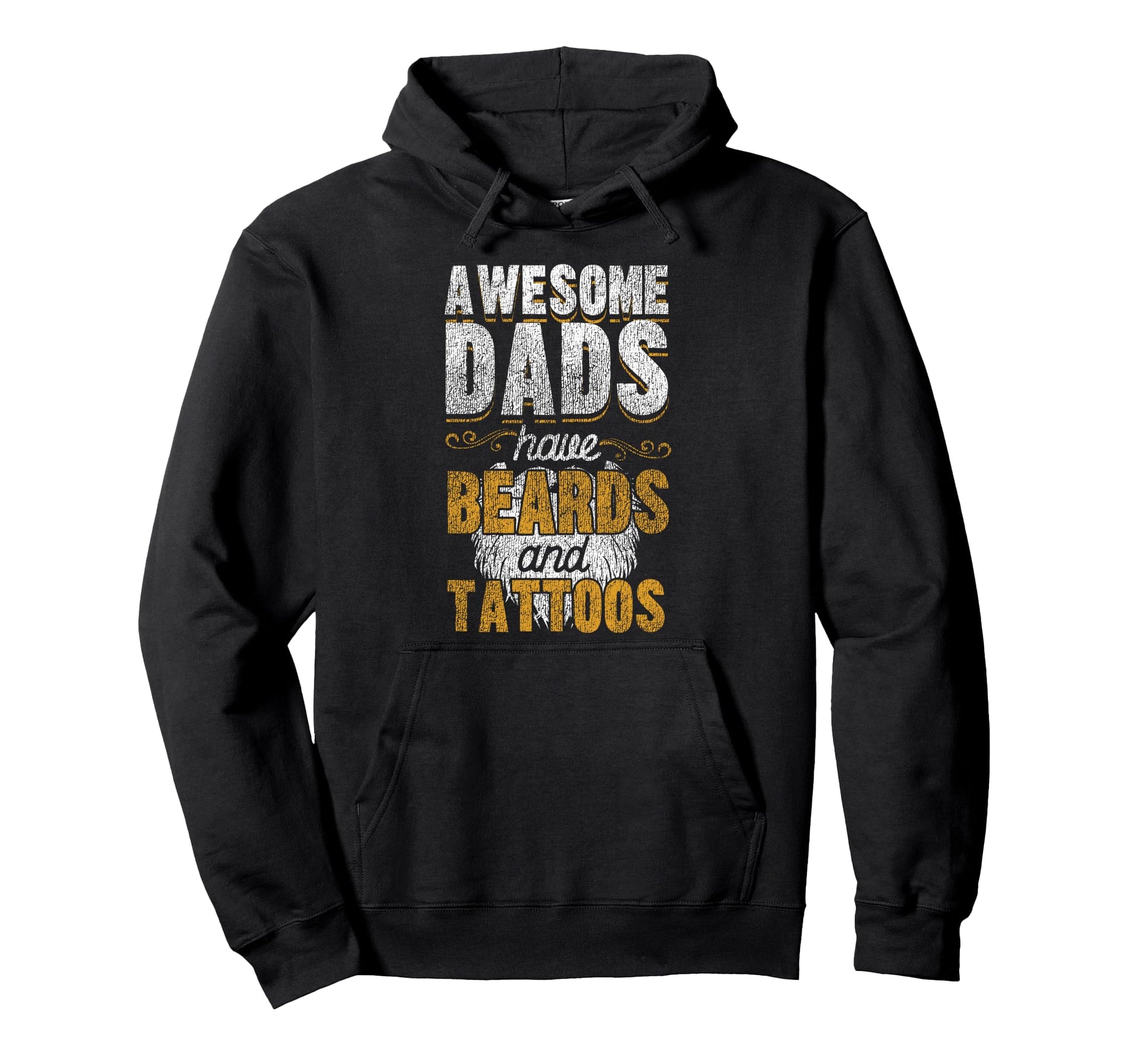 Beard Lover Bearded Dad Awesome Hoodie - Casual Everyday Wear for Adults - T-Shirt, Sweatshirt, Hoodie