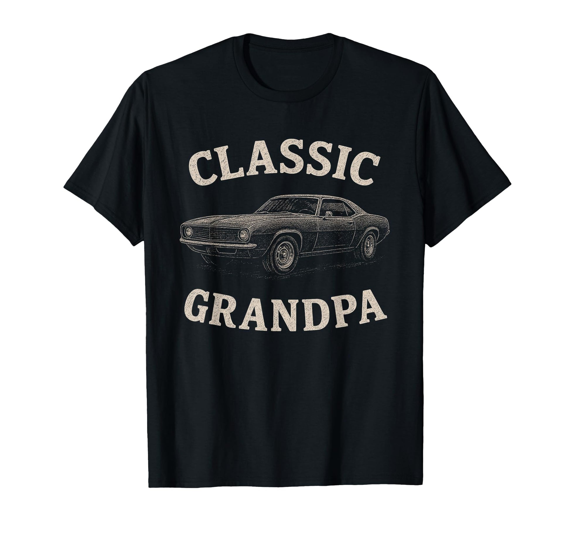 Grandpa Muscle Mood Outfit Car Fans T-Shirt - Unique Graphic Men Women - T-Shirt, Sweatshirt, Hoodie