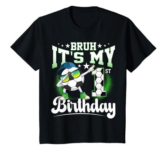 1 Year Old Birthday Bruh Its My 1St T-Shirt - Unique Graphic Men Women - T-Shirt, Sweatshirt, Hoodie
