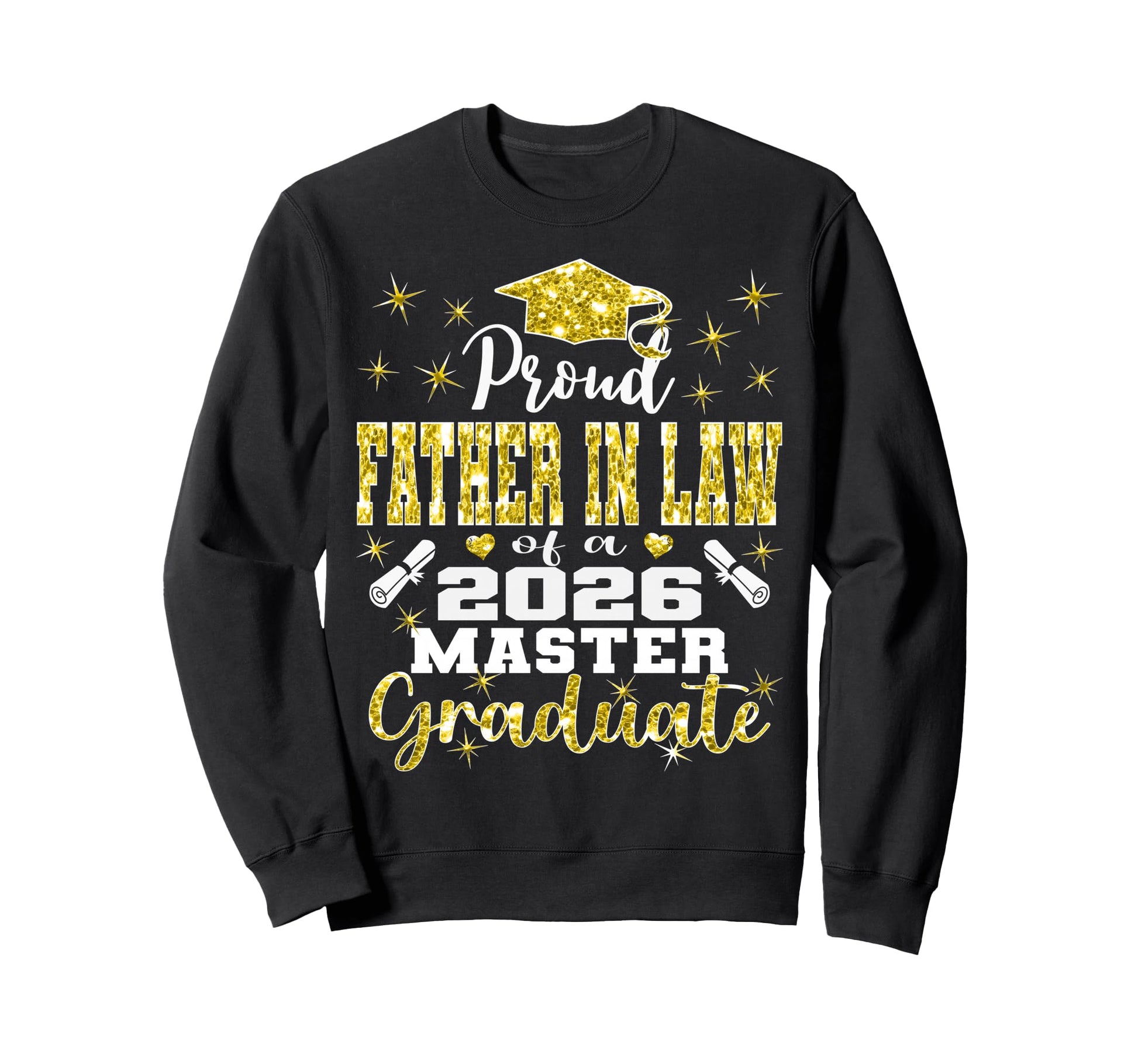 Proud Father Law 2026 Class Master Sweatshirt - Minimalist Print Unisex - T-Shirt, Sweatshirt, Hoodie