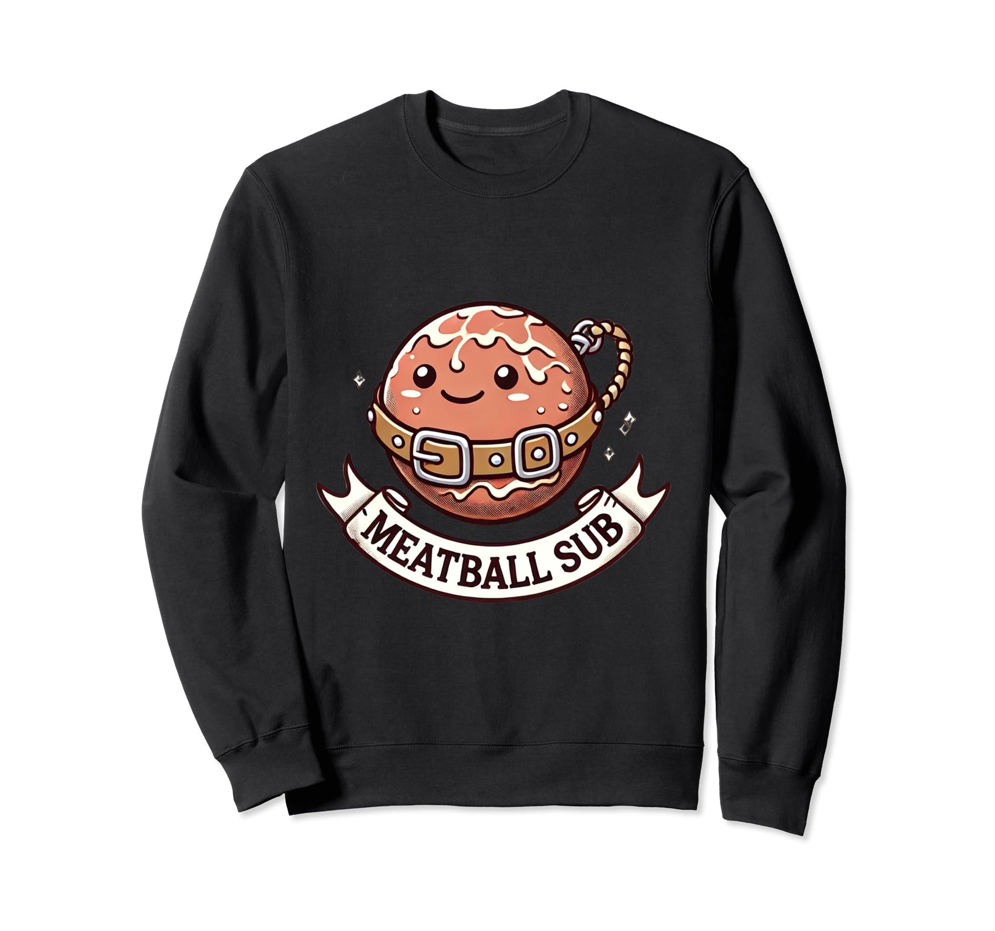 Meatball Sub Master Dad Joke Deli Sweatshirt - Minimalist Print Unisex - T-Shirt, Sweatshirt, Hoodie