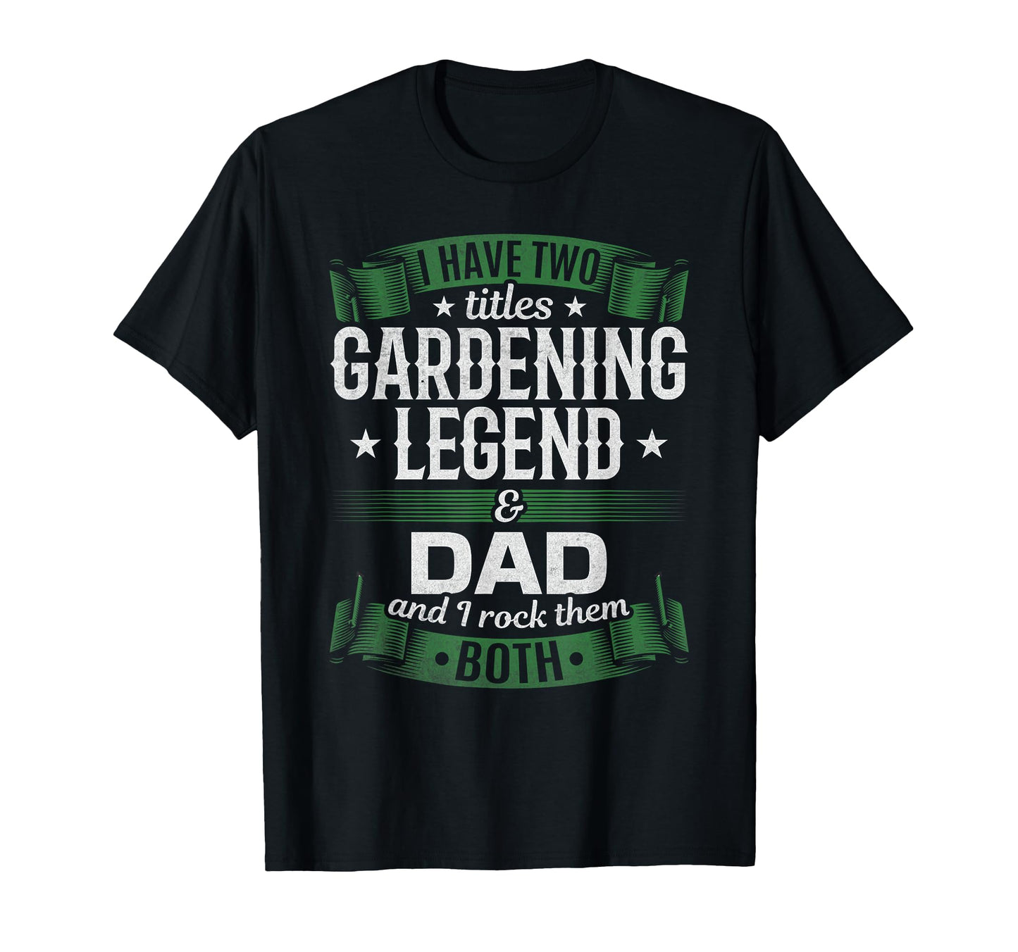 Daddy Gardening Legend Dad Gardener T-Shirt - Minimalist Print for Adults - T-Shirt, Sweatshirt, Hoodie