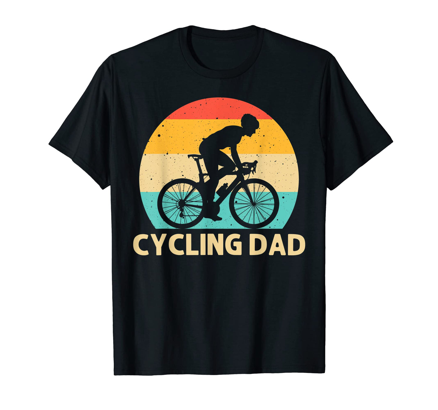 Cycling Dad Father Cyclist Bicycle T-Shirt - Trendy Graphic for Adults - T-Shirt, Sweatshirt, Hoodie
