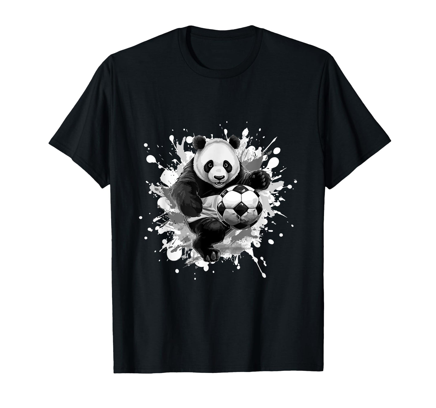 Panda Playing Soccer Sports Team T-Shirt - Streetwear Style Men Women - T-Shirt, Sweatshirt, Hoodie