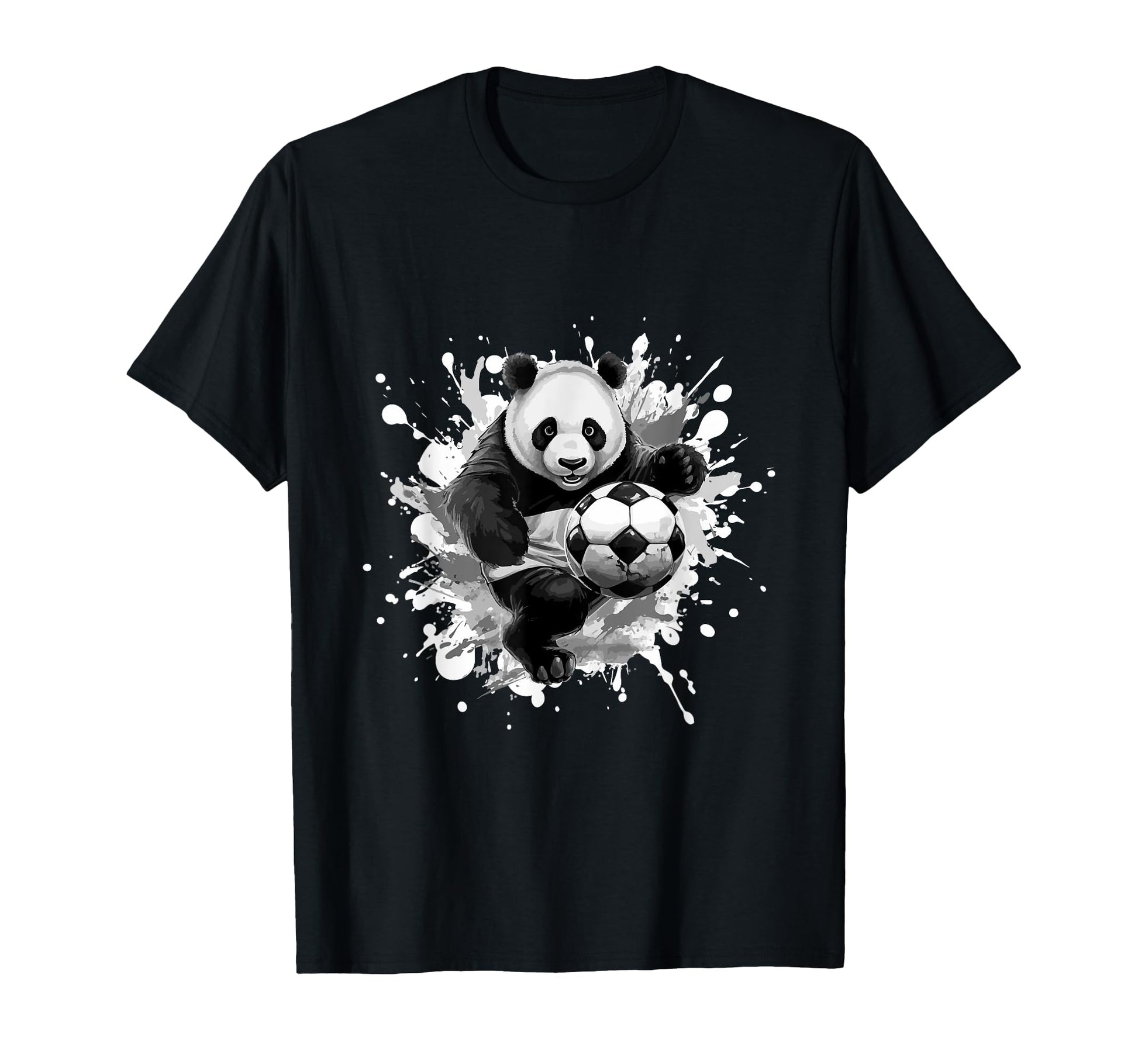 Panda Playing Soccer Sports Team T-Shirt - Streetwear Style Men Women - T-Shirt, Sweatshirt, Hoodie
