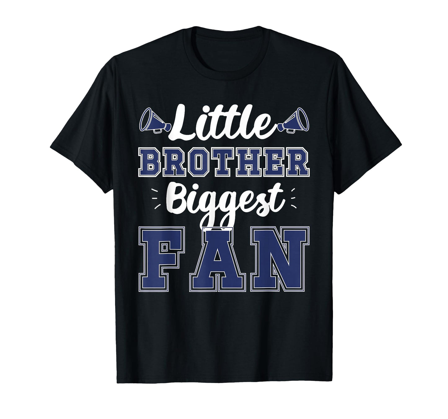 Biggest Fan Cheer Brother Cheerleader T-Shirt - Graphic Print Unisex - T-Shirt, Sweatshirt, Hoodie