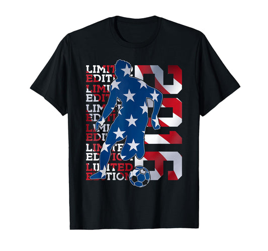 2016 10 Years Soccer 10Th Birthday T-Shirt - Custom Art Print for Adults - T-Shirt, Sweatshirt, Hoodie