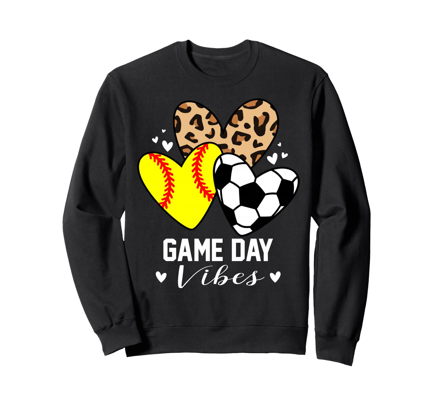Game Day Vibes Funny Soccer Sweatshirt - Unique Graphic for Adults - T-Shirt, Sweatshirt, Hoodie