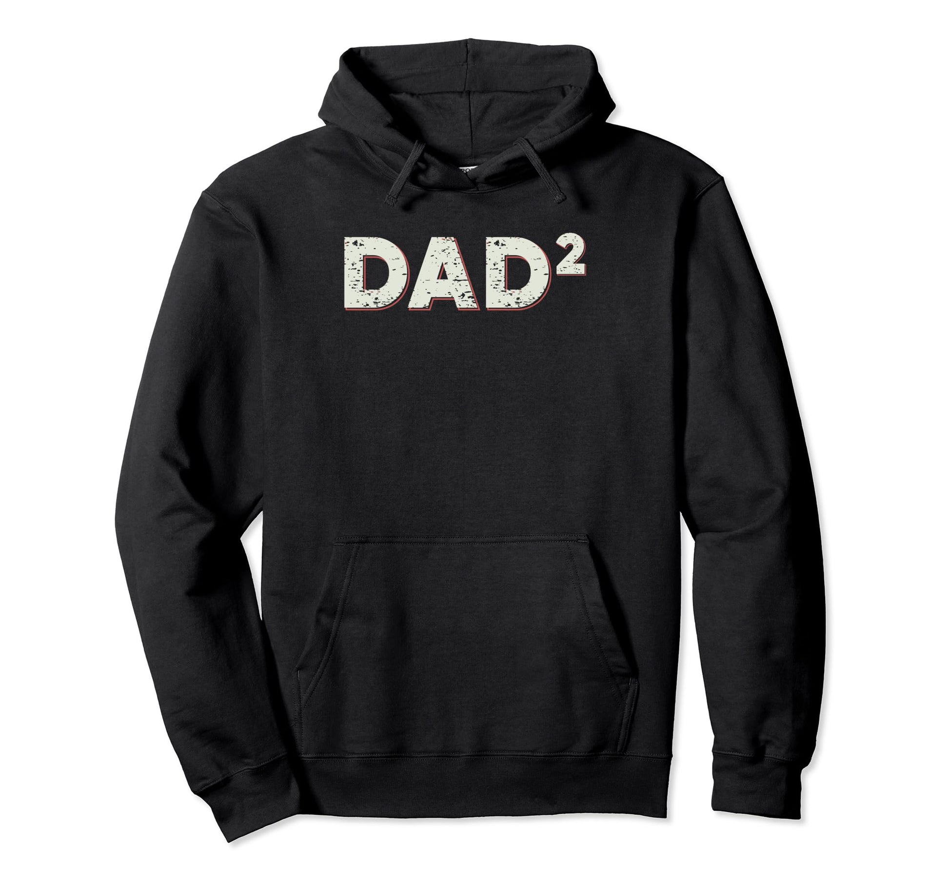 Dad Twins Father Two Twin Dad Squared Hoodie - Custom Art Print for Adults - T-Shirt, Sweatshirt, Hoodie