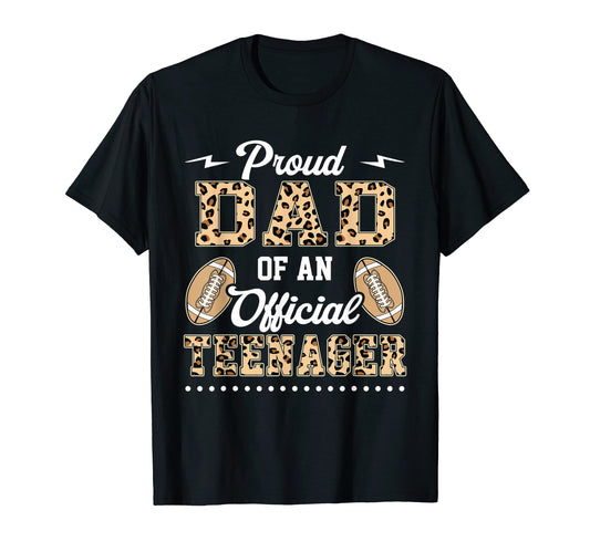 Baseball Proud Dad Teenager 13 Years Old T-Shirt - Aesthetic Graphic Unisex - T-Shirt, Sweatshirt, Hoodie