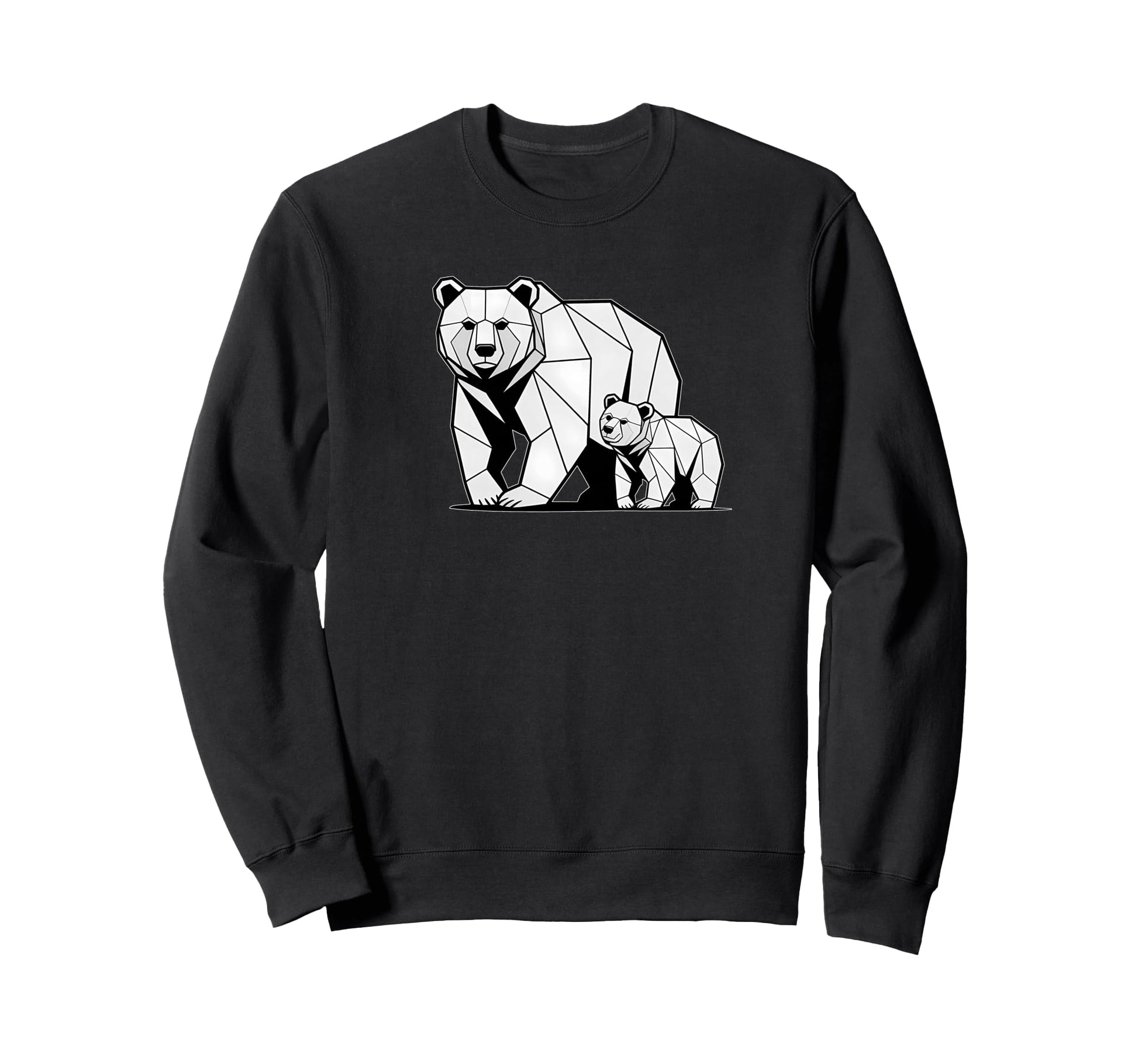 Papa Mama Bear Child Wildlife Sweatshirt - Fun Novelty Design Unisex - T-Shirt, Sweatshirt, Hoodie