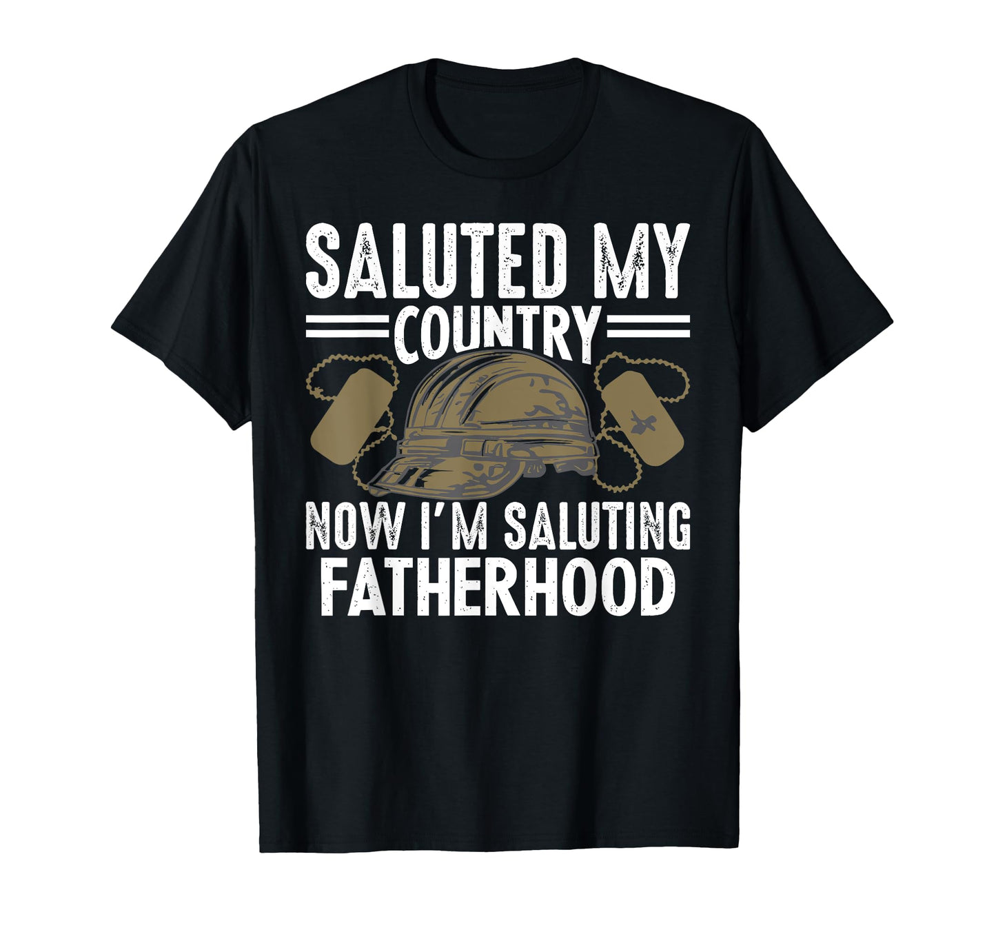 Saluted My Country Now Im Saluting T-Shirt - Novelty Apparel Men Women - T-Shirt, Sweatshirt, Hoodie