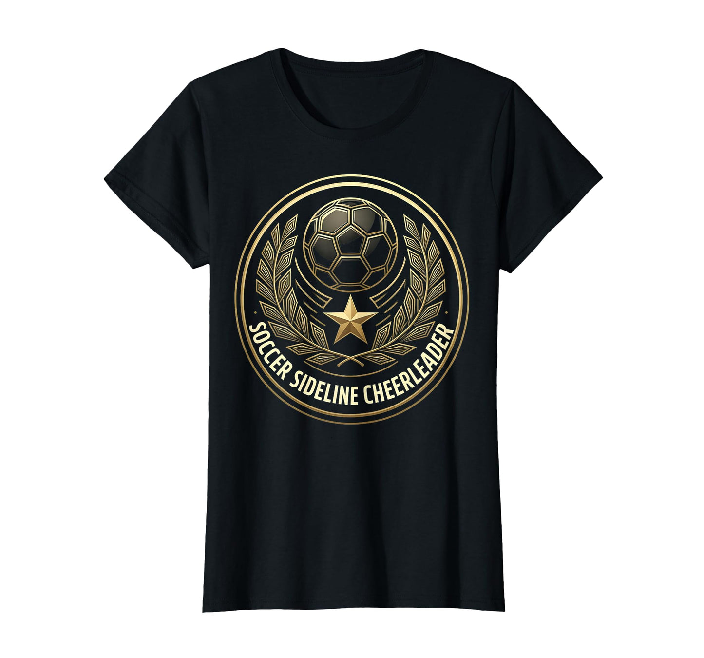 Soccer Sideline Cheerleader Mom T-Shirt - Unique Graphic Unisex - T-Shirt, Sweatshirt, Hoodie