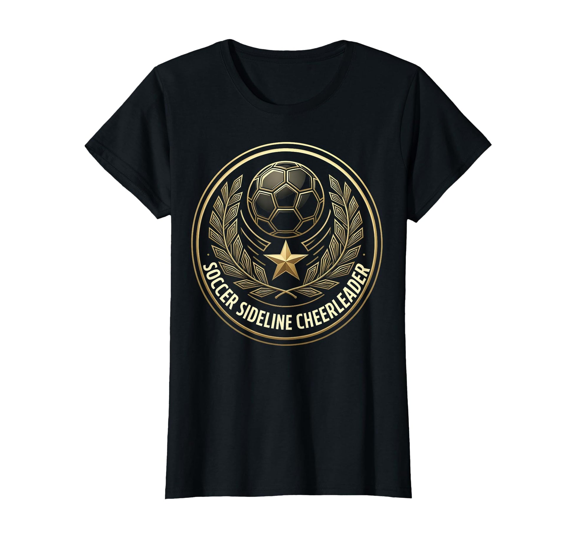 Soccer Sideline Cheerleader Mom T-Shirt - Unique Graphic Unisex - T-Shirt, Sweatshirt, Hoodie