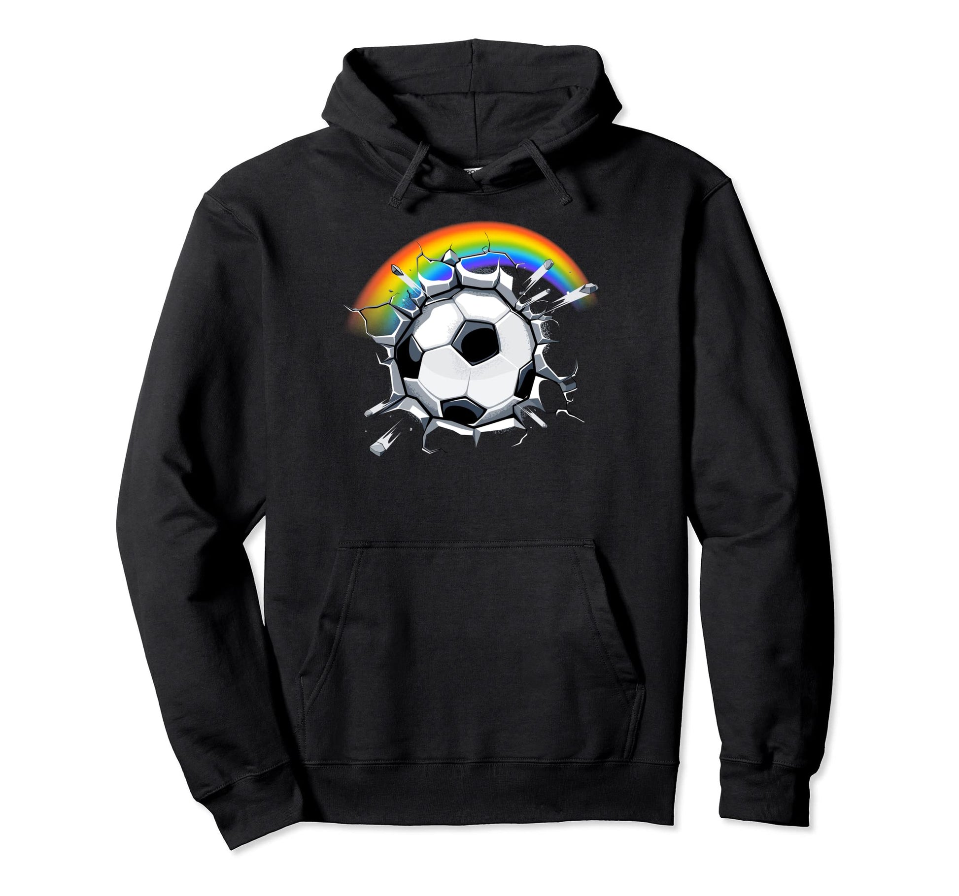 Lgbt Soccer Hoodie - Casual Everyday Wear Men Women - T-Shirt, Sweatshirt, Hoodie