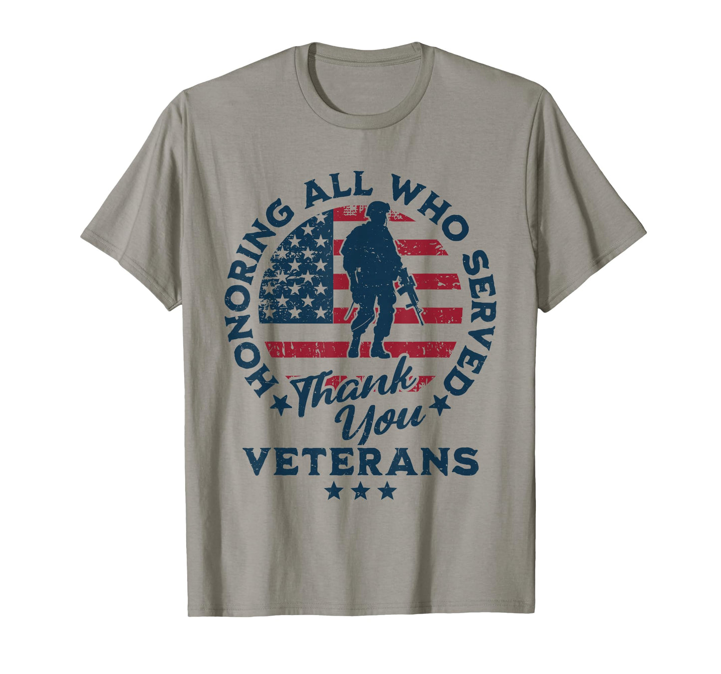 Honoring All Who Served Thank You T-Shirt - Unique Graphic for Adults - T-Shirt, Sweatshirt, Hoodie