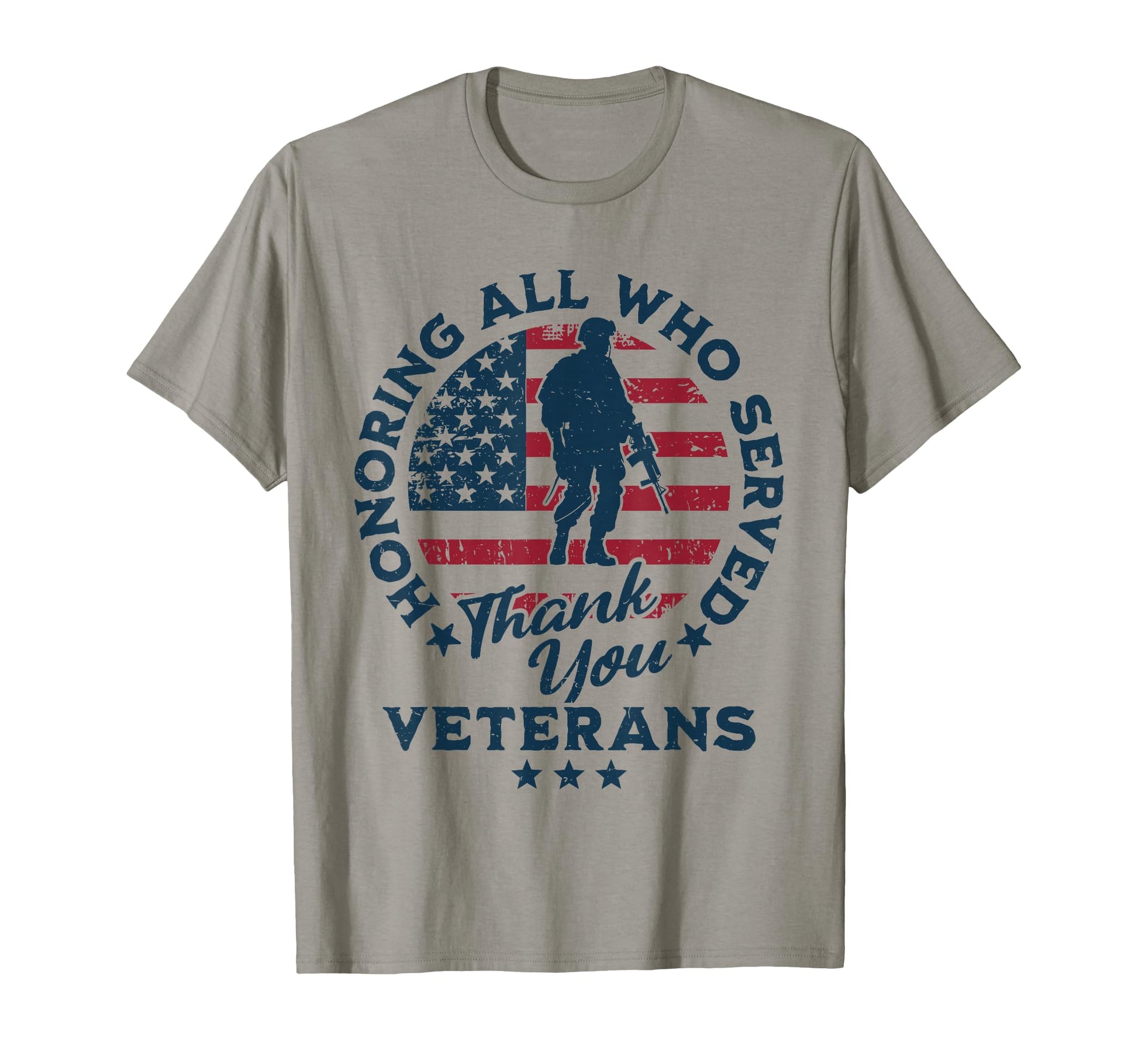Honoring All Who Served Thank You T-Shirt - Unique Graphic for Adults - T-Shirt, Sweatshirt, Hoodie