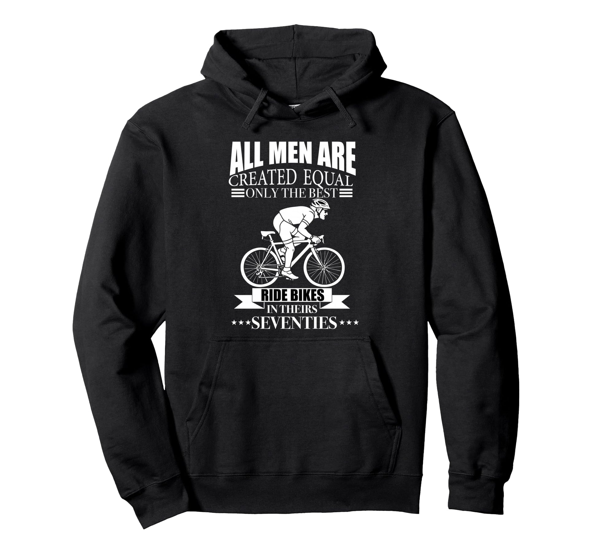 All Are Created Equal Biking Cyclist Hoodie - Streetwear Style Men Women - T-Shirt, Sweatshirt, Hoodie