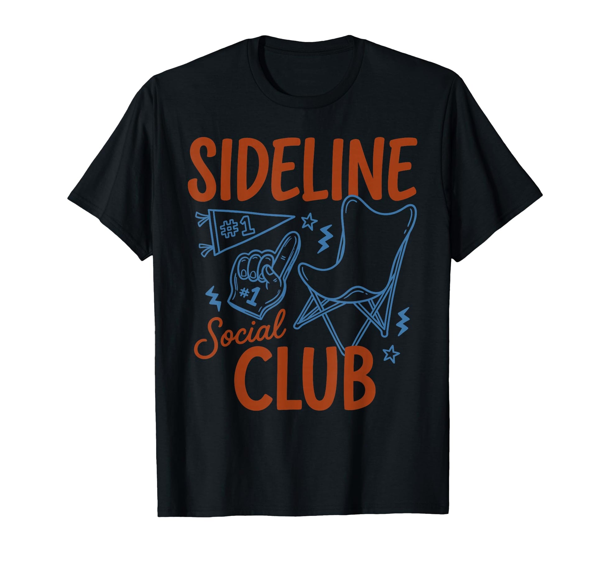 Sideline Social Club Soccer Mom Game T-Shirt - Unique Graphic Men Women - T-Shirt, Sweatshirt, Hoodie