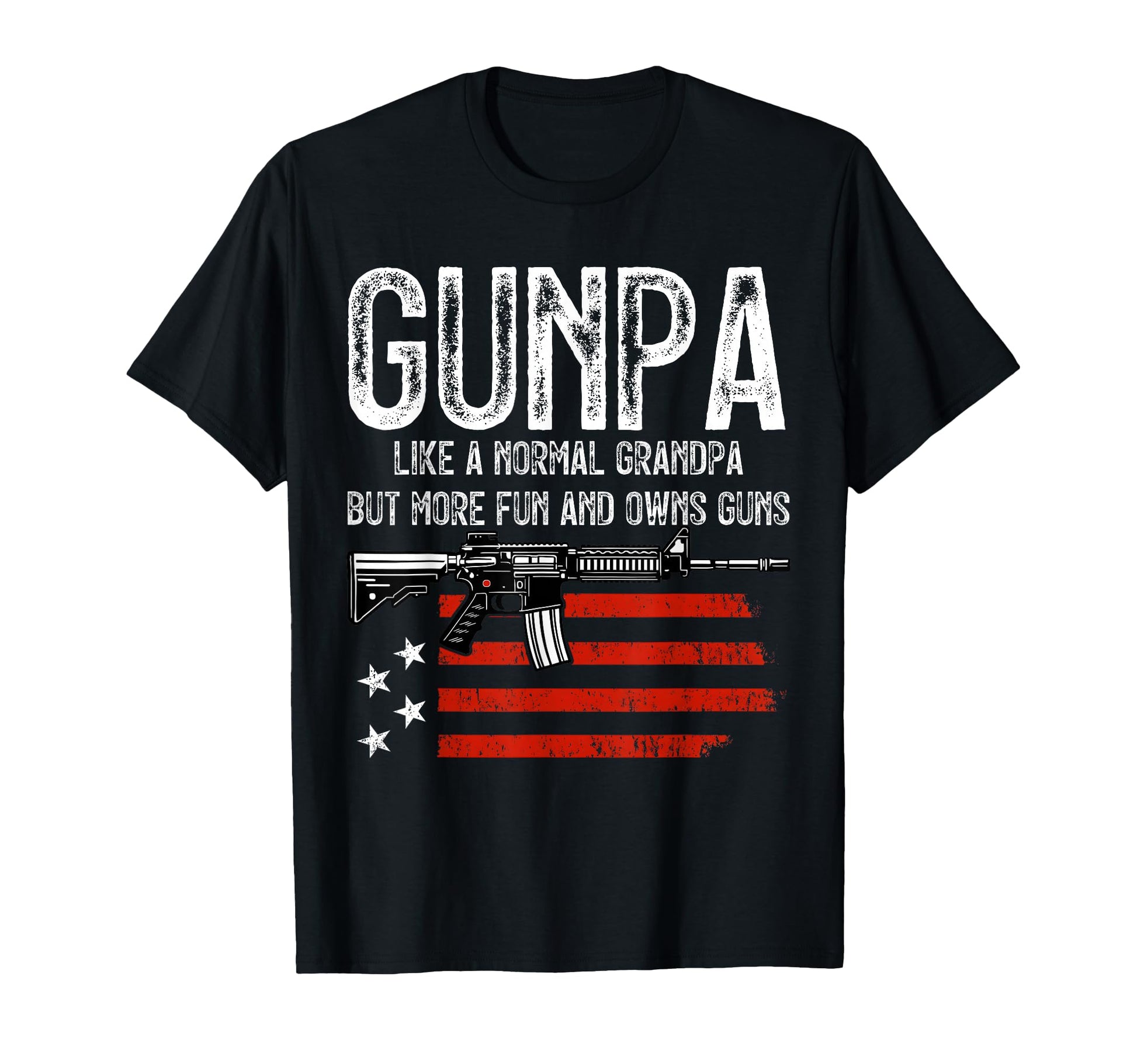 Gunpa Like Normal Grandpa But More T-Shirt - Aesthetic Graphic Men Women - T-Shirt, Sweatshirt, Hoodie