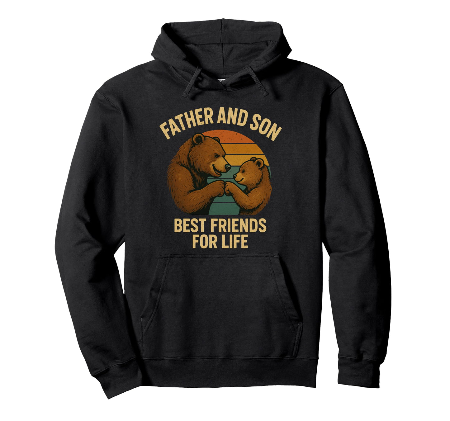 Father And Son Best Friends Life Hoodie - Casual Everyday Wear Men Women - T-Shirt, Sweatshirt, Hoodie