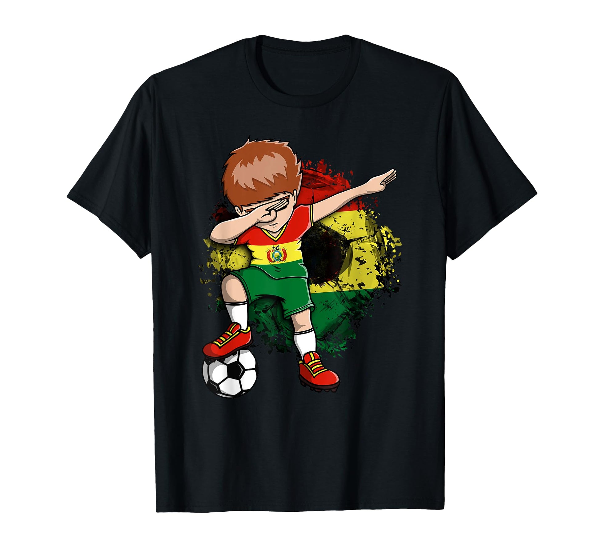 Dabbing Soccer Bolivia Jersey Bolivian T-Shirt - Trendy Graphic Unisex - T-Shirt, Sweatshirt, Hoodie