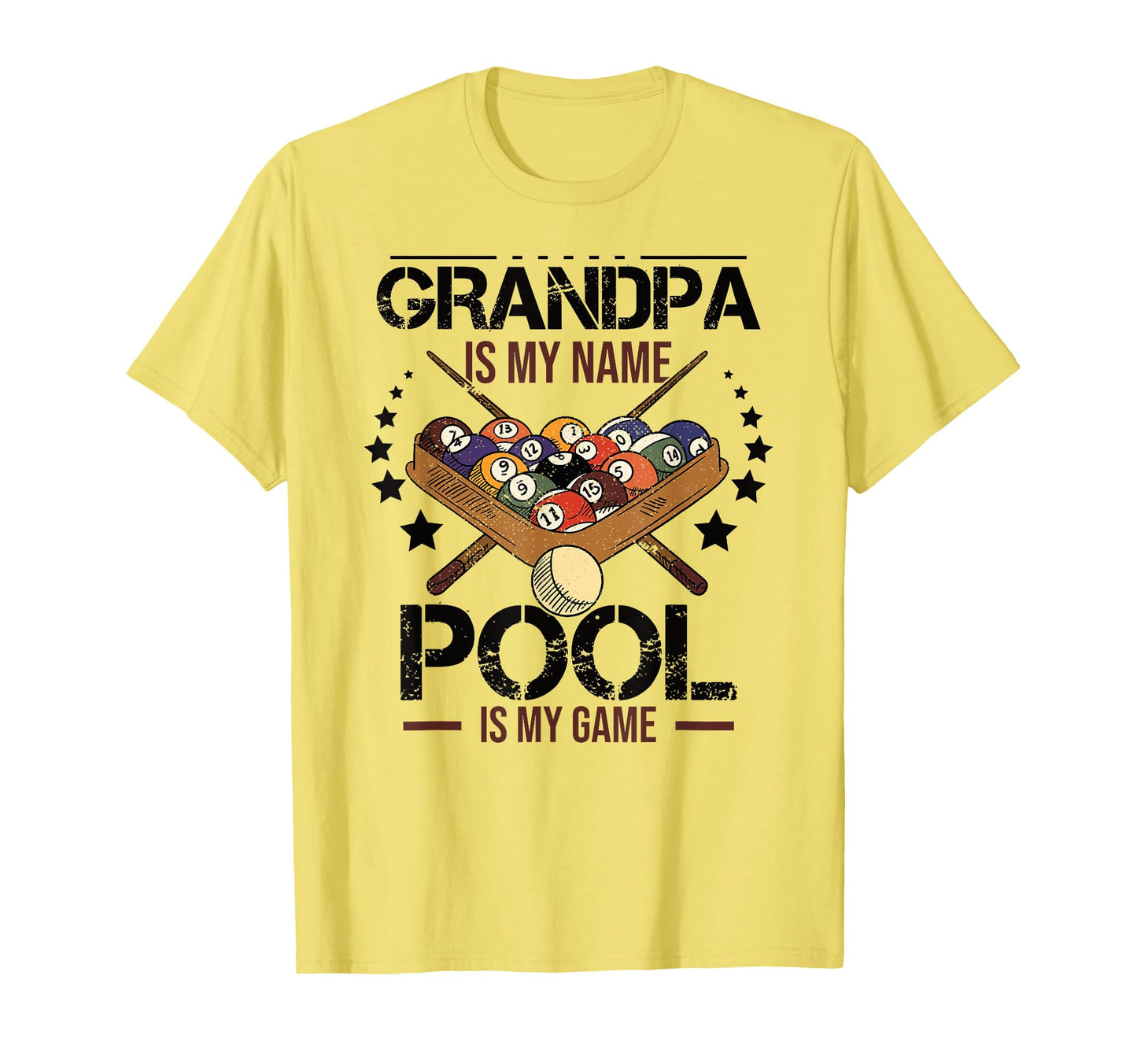 Grandpa Is My Name Pool Is My Game T-Shirt - Streetwear Style Men Women - T-Shirt, Sweatshirt, Hoodie