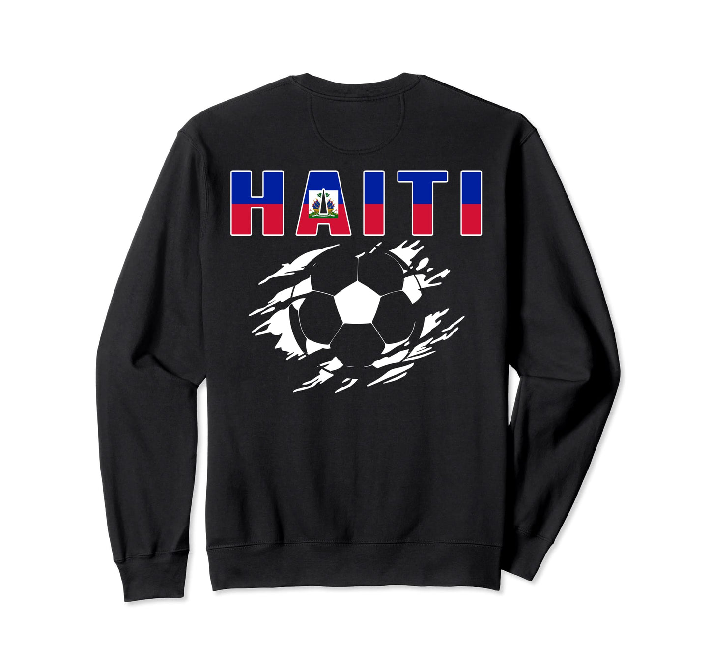 Haiti Soccer Fans Jersey Proud Sweatshirt - Streetwear Style Men Women - T-Shirt, Sweatshirt, Hoodie