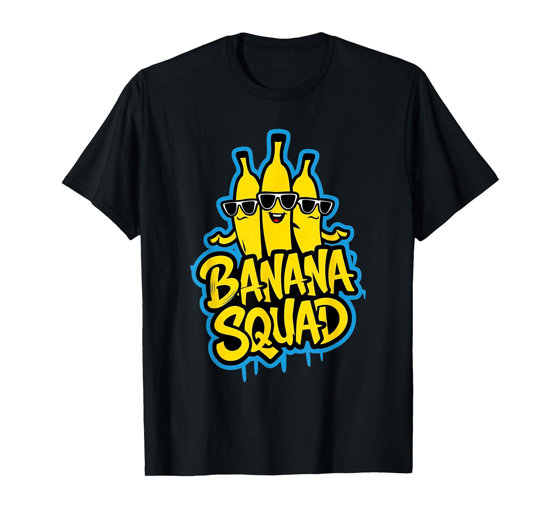 Fun Banana Squad Bananas Halloween T-Shirt - Trendy Graphic Men Women - T-Shirt, Sweatshirt, Hoodie