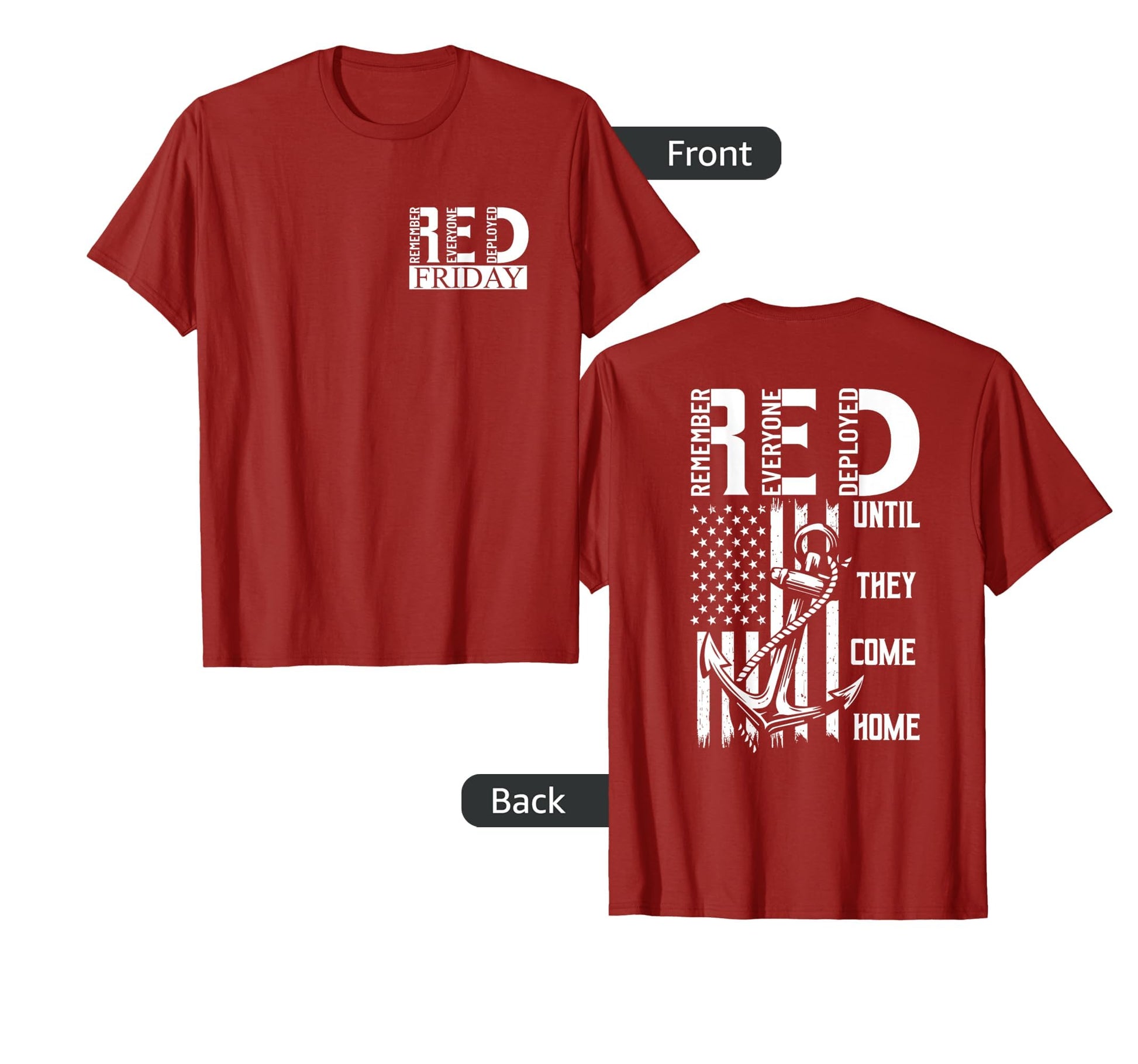 Fridays We Wear Red Soldiers T-Shirt - Custom Art Print for Adults - T-Shirt, Sweatshirt, Hoodie