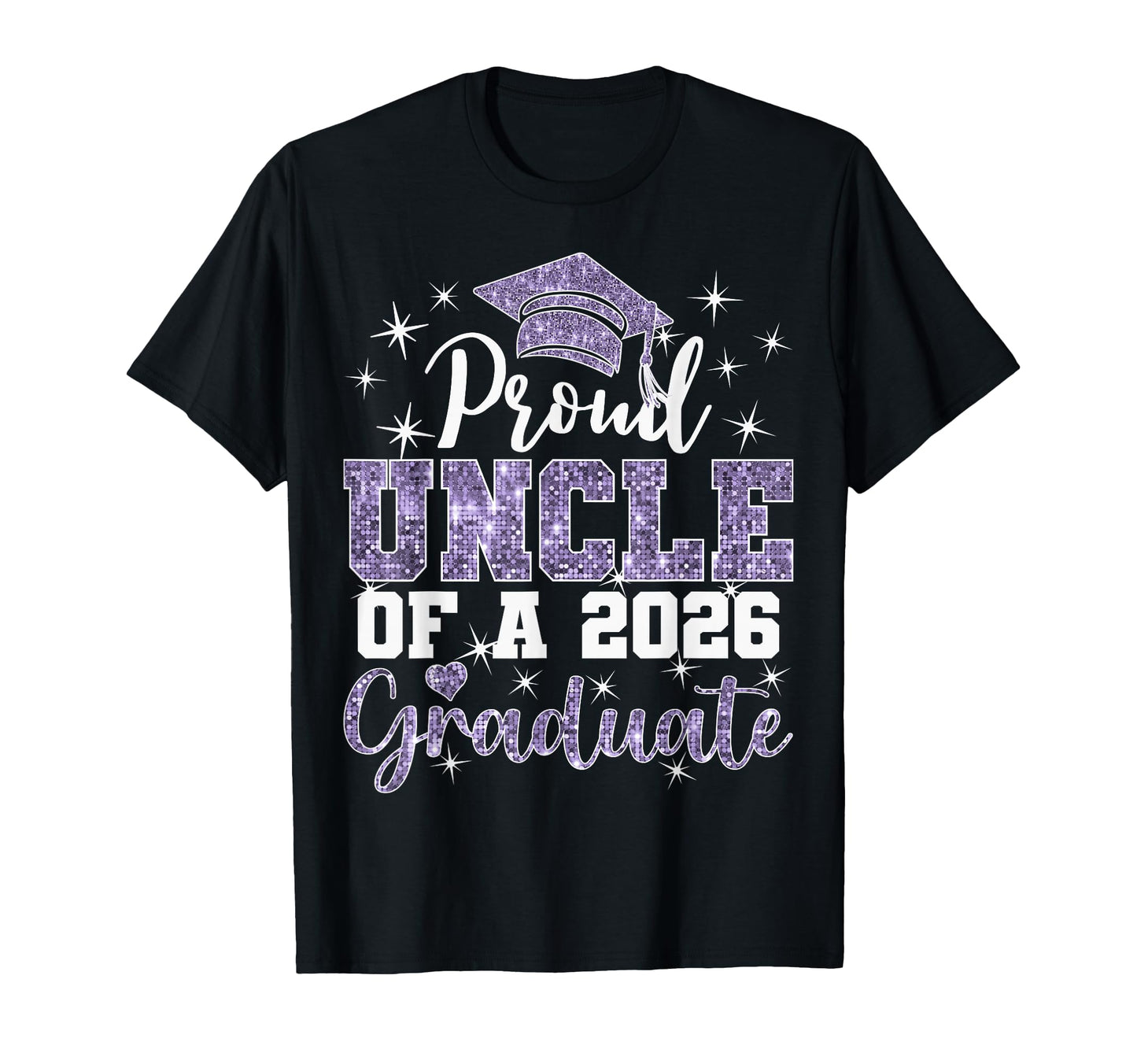 Super Proud Uncle 2026 Graduate Senior T-Shirt - Aesthetic Graphic Unisex - T-Shirt, Sweatshirt, Hoodie