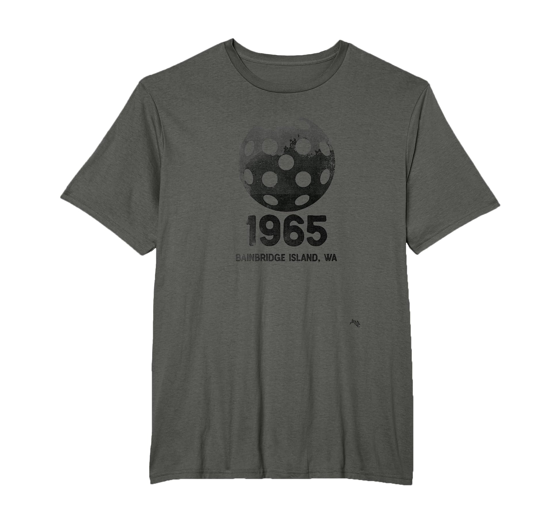 Pickleball 1965 Bainbridge Island Wa T-Shirt - Minimalist Print Men Women - T-Shirt, Sweatshirt, Hoodie