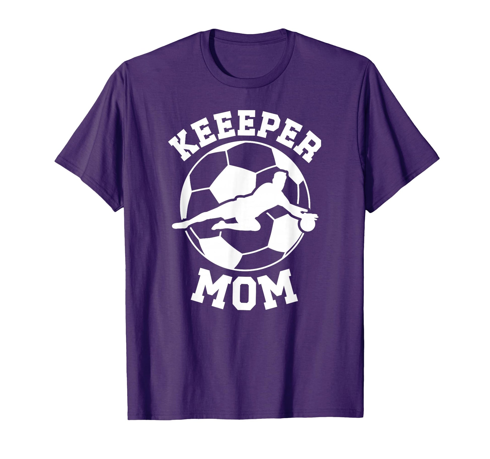 Soccer Keeper Mom Soccer Goalie Mother T-Shirt - Custom Art Print Unisex - T-Shirt, Sweatshirt, Hoodie