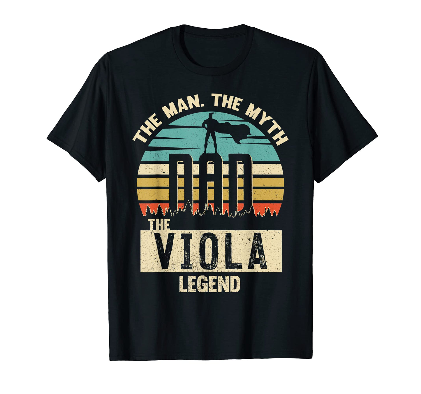 Myth Legend Dad Viola T-Shirt - Minimalist Print Men Women - T-Shirt, Sweatshirt, Hoodie