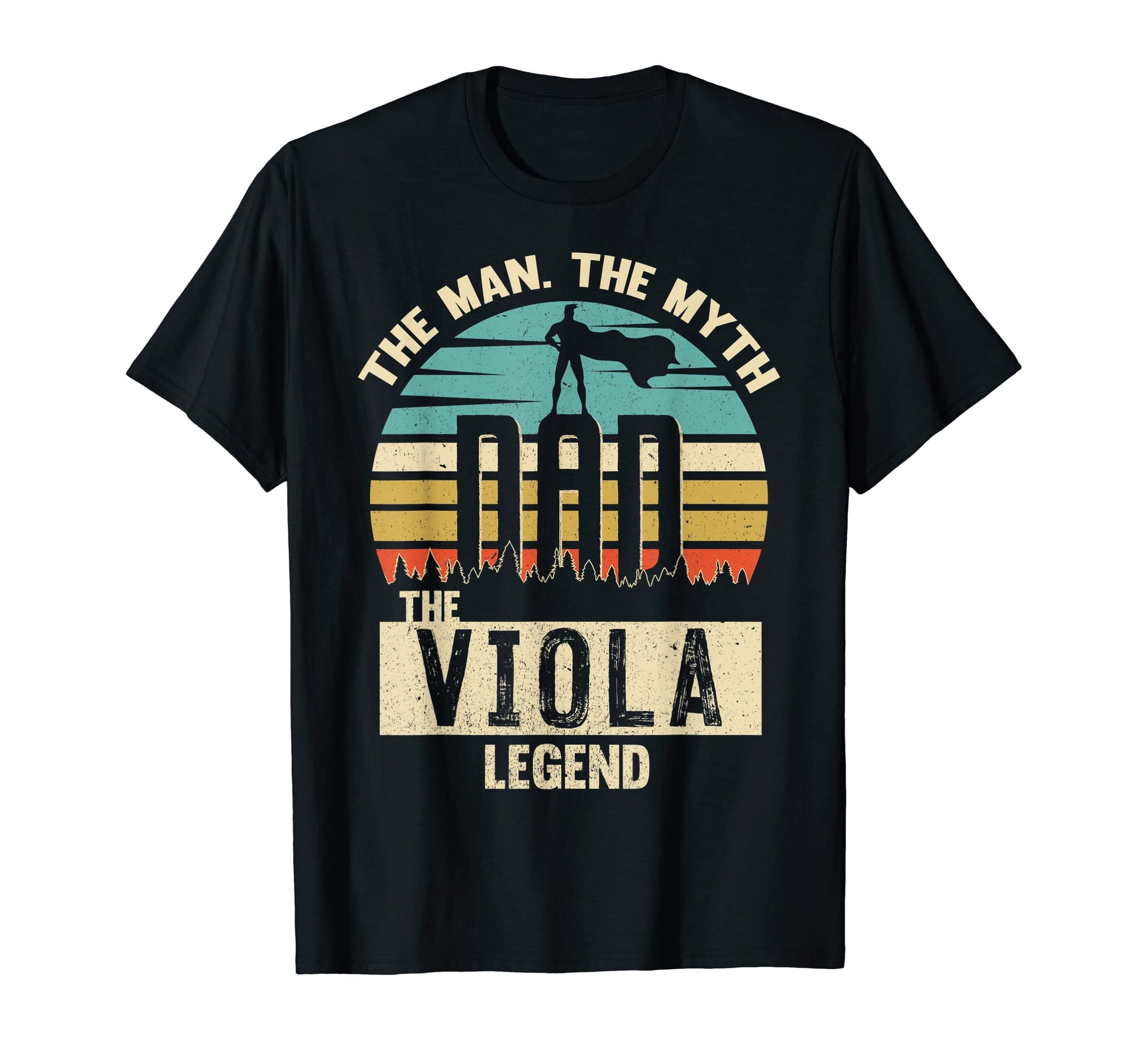 Myth Legend Dad Viola T-Shirt - Minimalist Print Men Women - T-Shirt, Sweatshirt, Hoodie