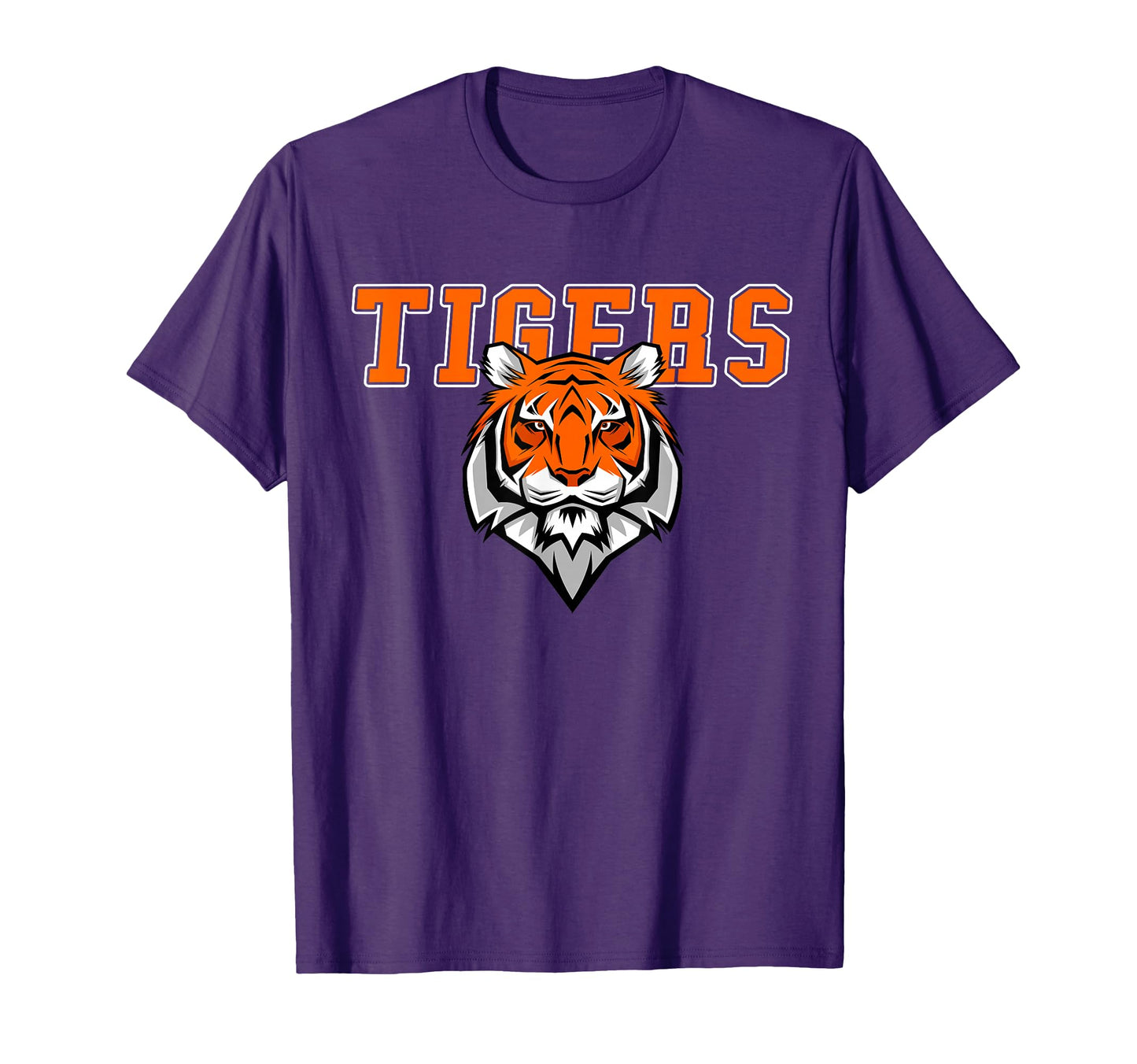 Tigers Volleyball Team Tiger T-Shirt - Casual Everyday Wear for Adults - T-Shirt, Sweatshirt, Hoodie