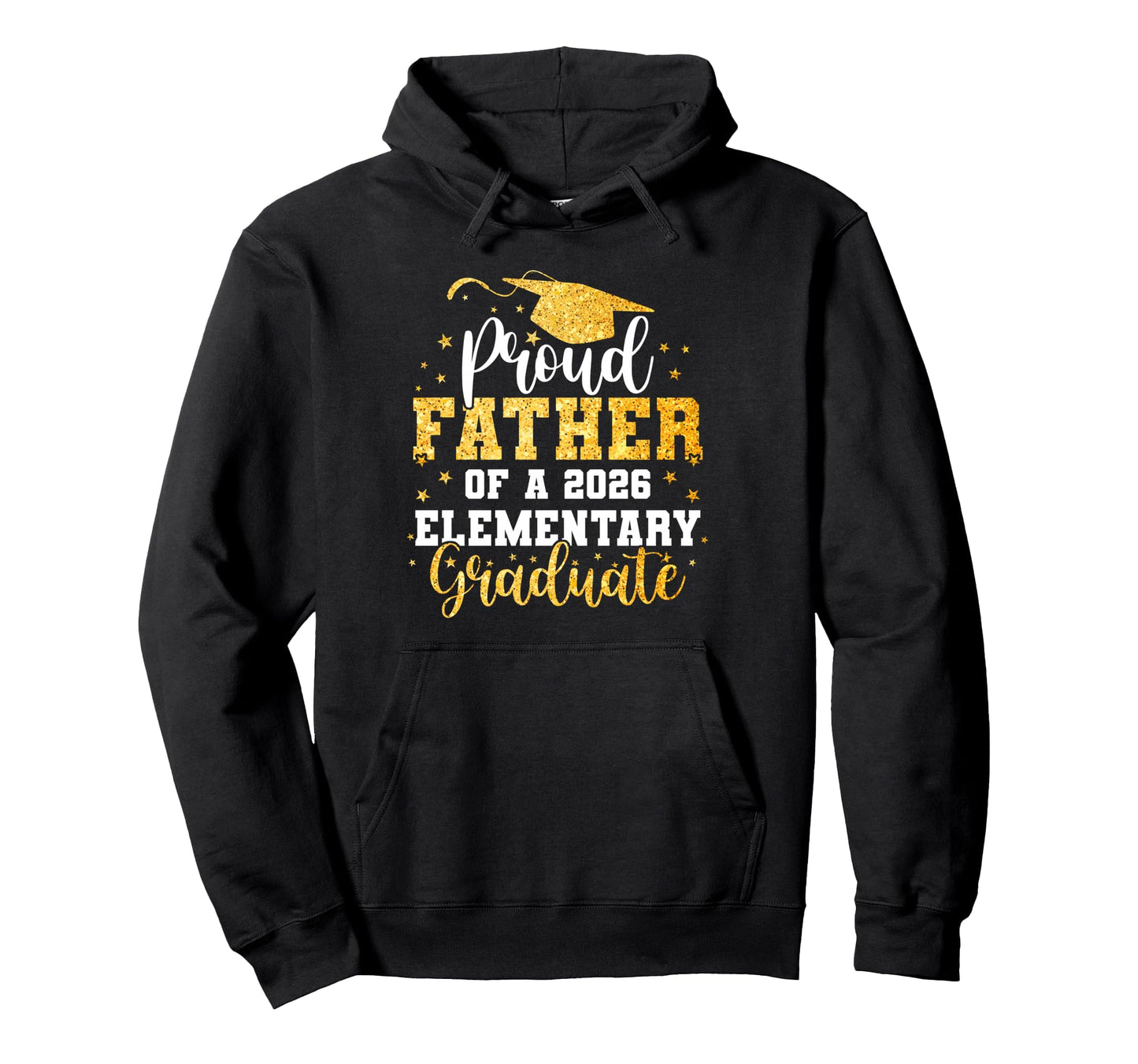 Proud Father Class 2026 Elementary Hoodie - Minimalist Print Unisex - T-Shirt, Sweatshirt, Hoodie