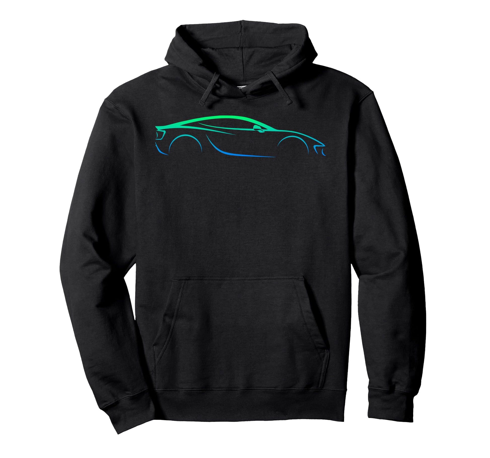 Racing Car Racer Driver Dad Modern Hoodie - Fun Novelty Design for Adults - T-Shirt, Sweatshirt, Hoodie